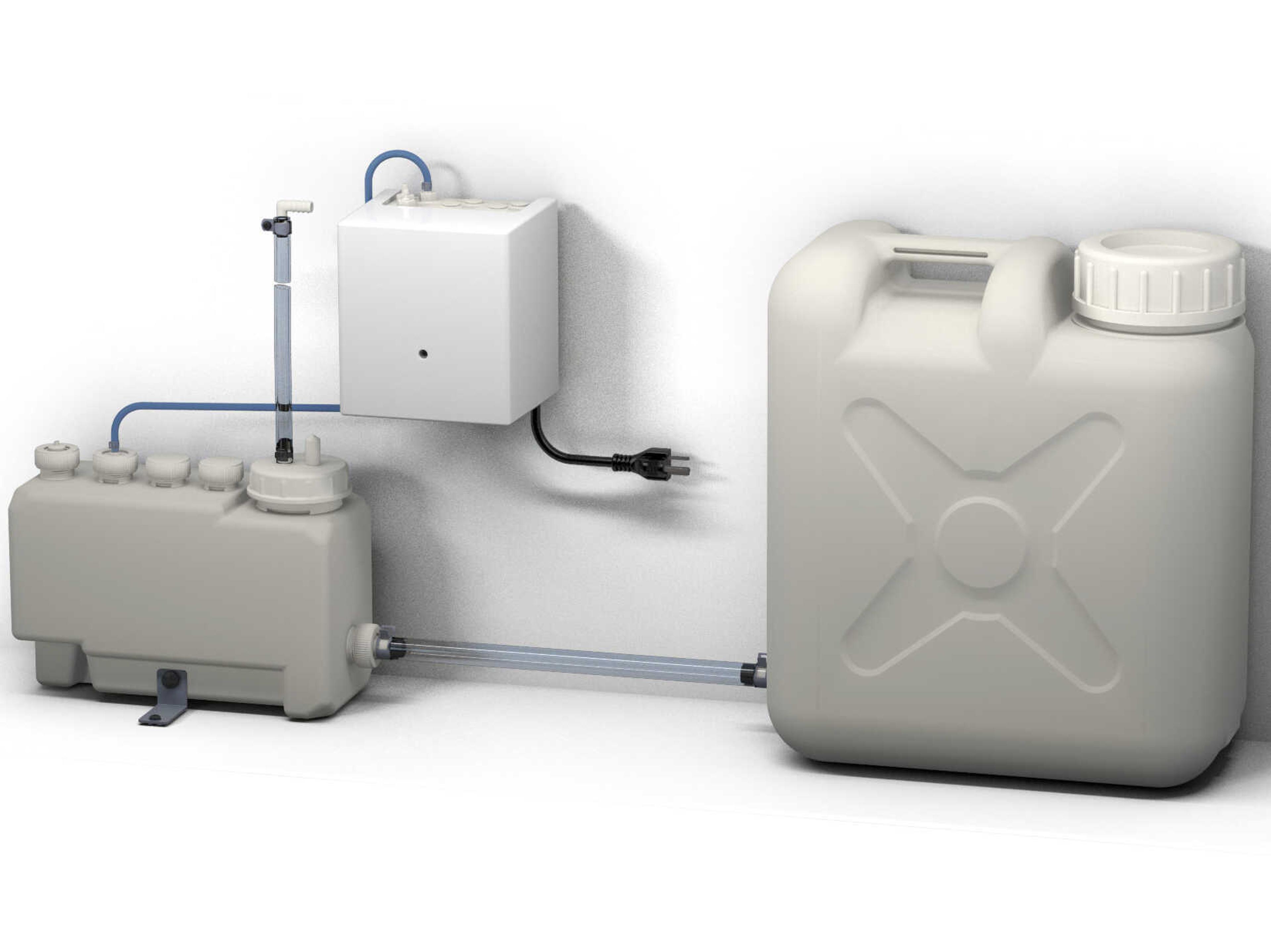 TOTO Touchless Auto Foam Soap Dispenser Controller, 3 Liter Reservoir, and 20 Liter Subtank for 2 Spout Compatibility