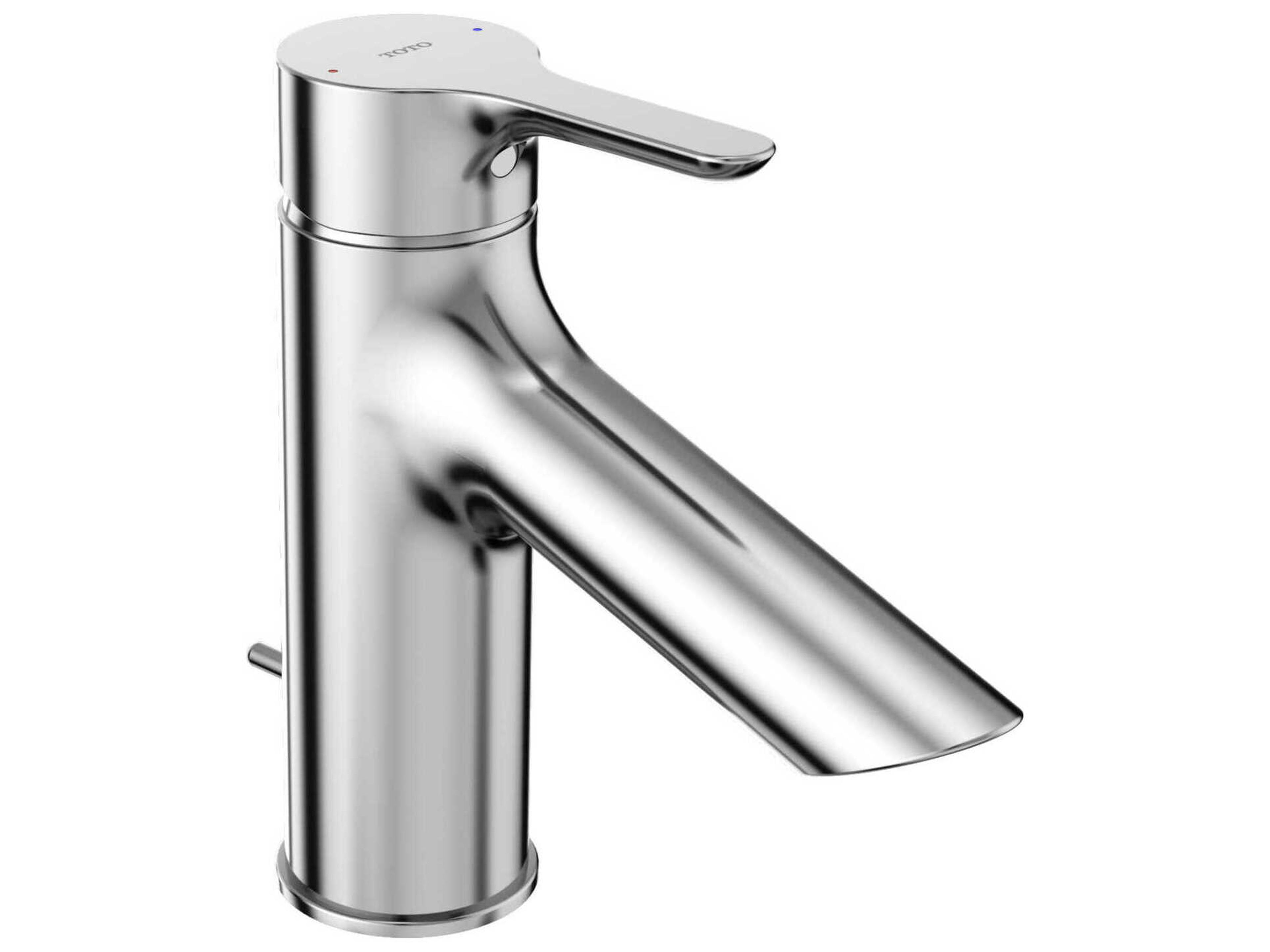 TOTO LB-Series Single Handle Polished Chrome Bathroom Sink Faucet with Drain Assembly