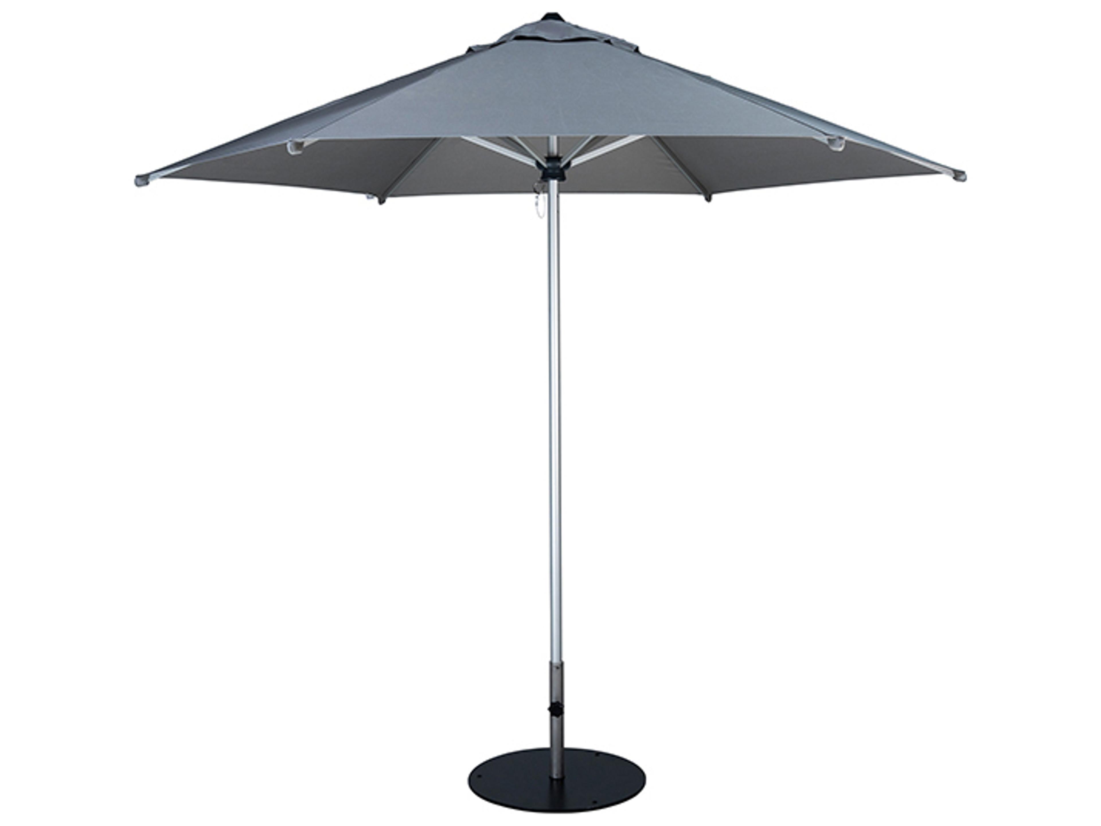 Tropitone Sombra Auminum 8" Hexagon Manual Lift Umbrella