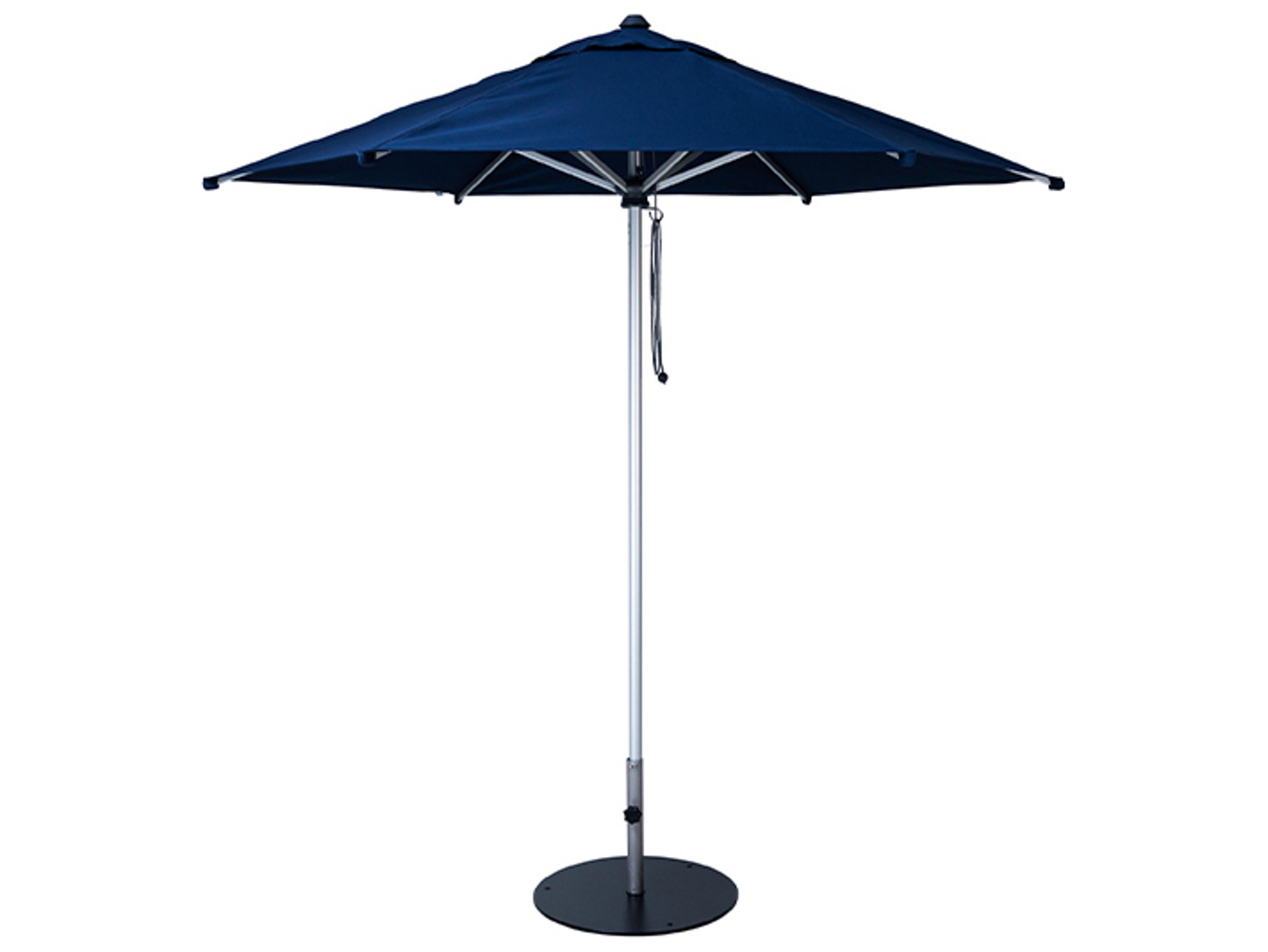 Tropitone Sombra Aluminum 9 Foot Hexagon Double Pulley Lift Umbrella