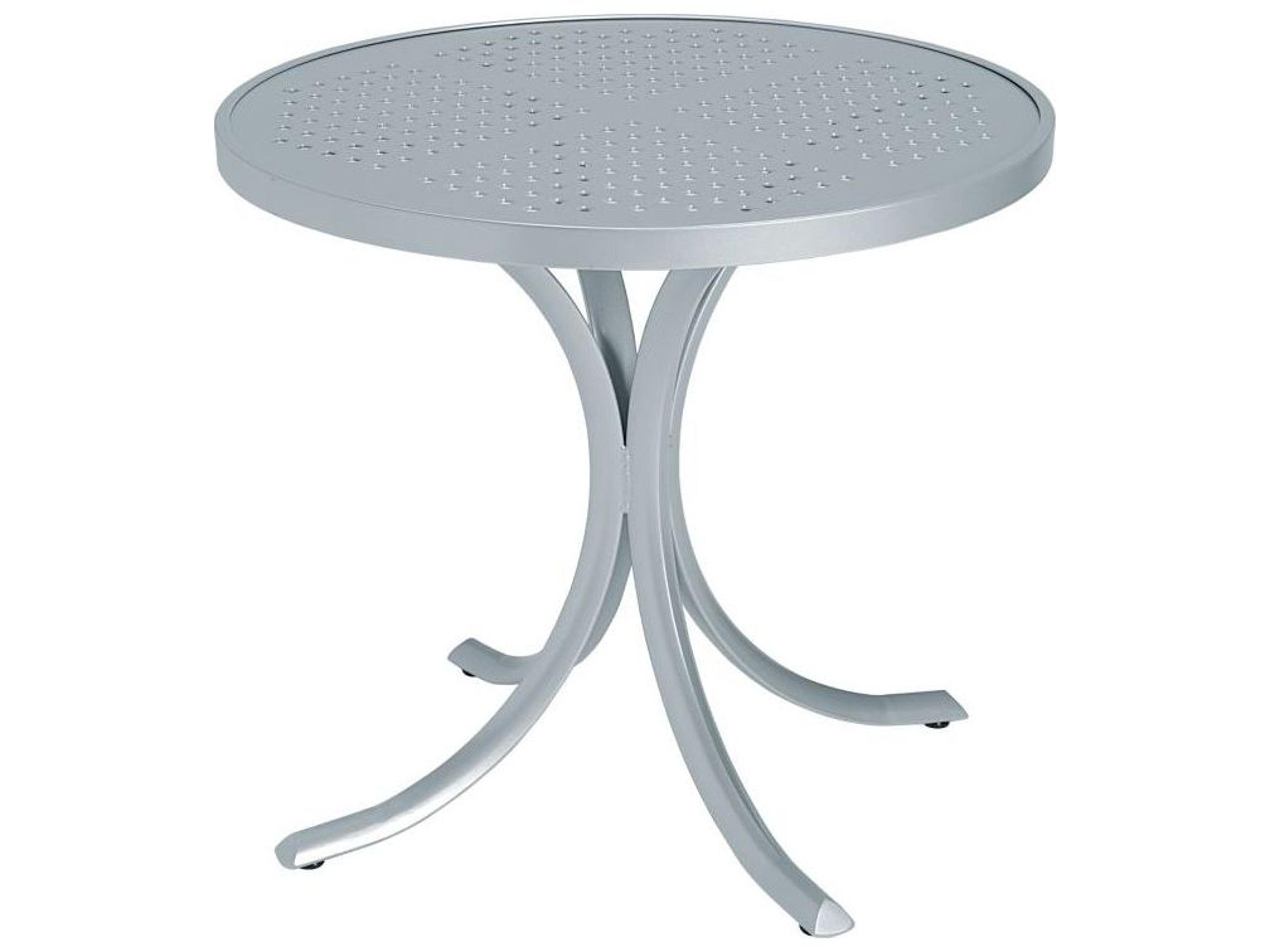 Tropitone Boulevard Aluminum Round Outdoor Dining Table
