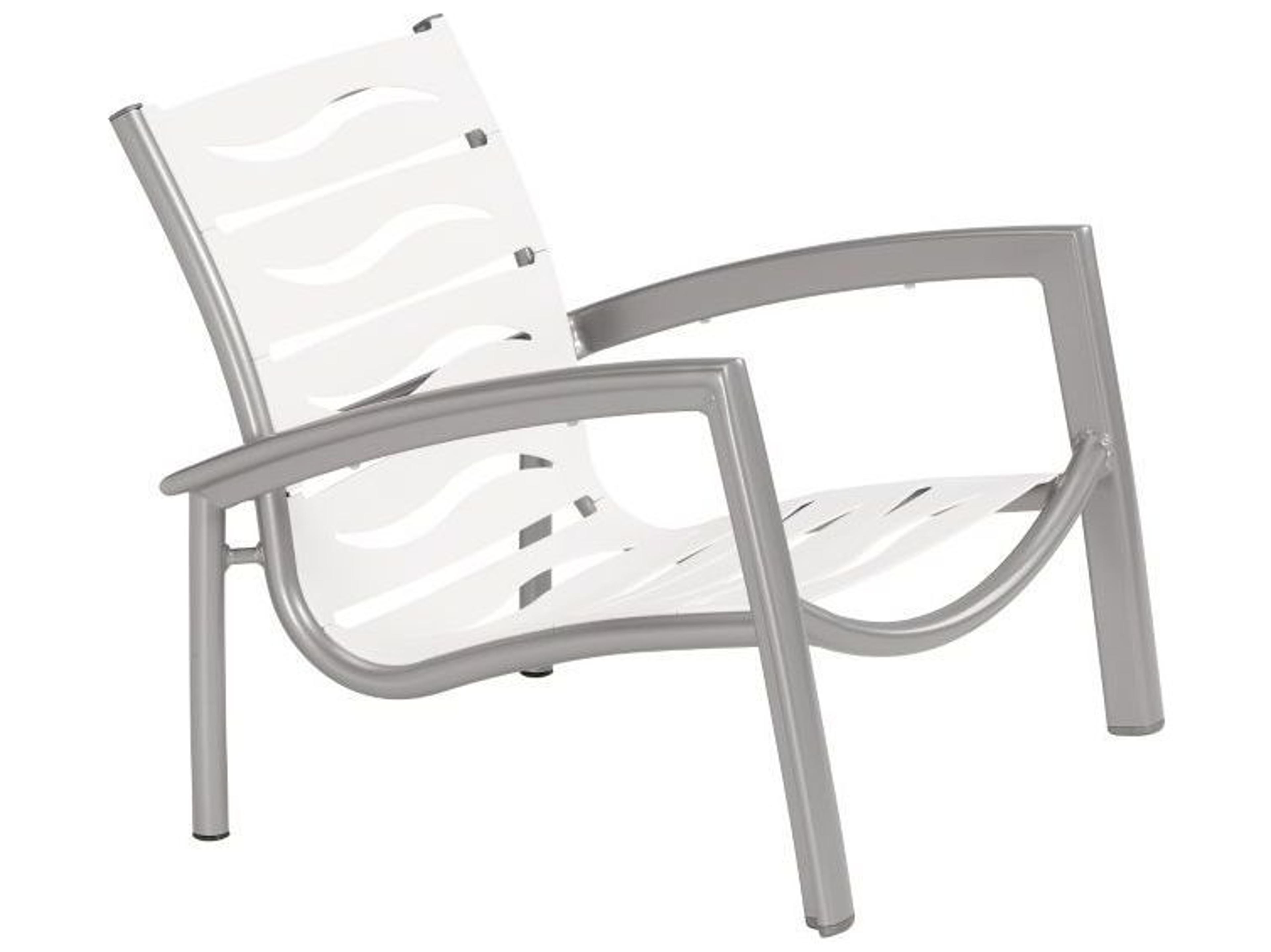 Tropitone South Beach Wave Aluminum Sand Outdoor Lounge Chair