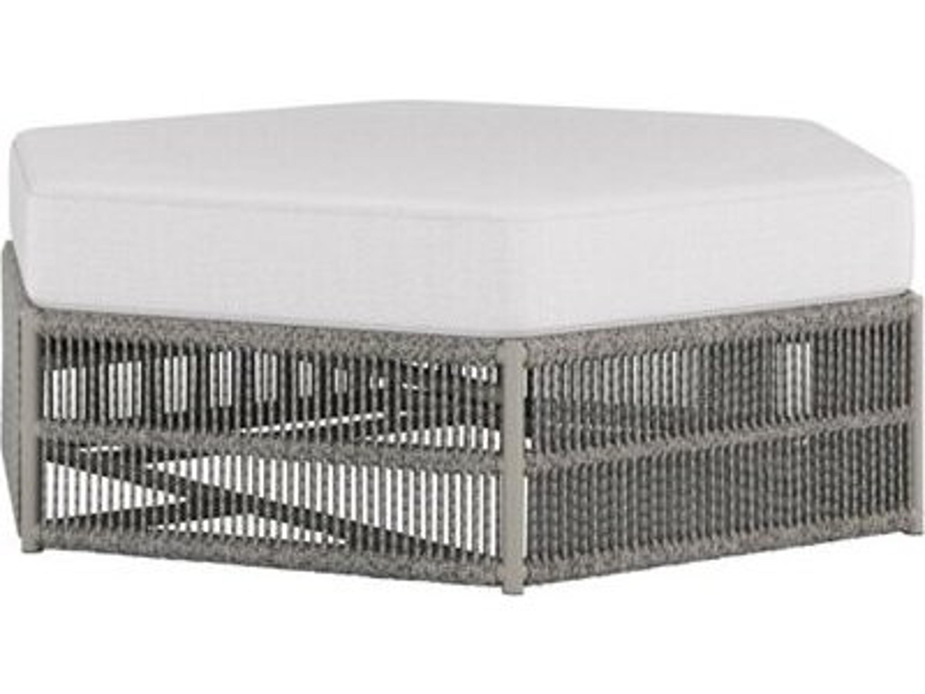 Tropitone Six Rope Aluminum Outdoor Ottoman