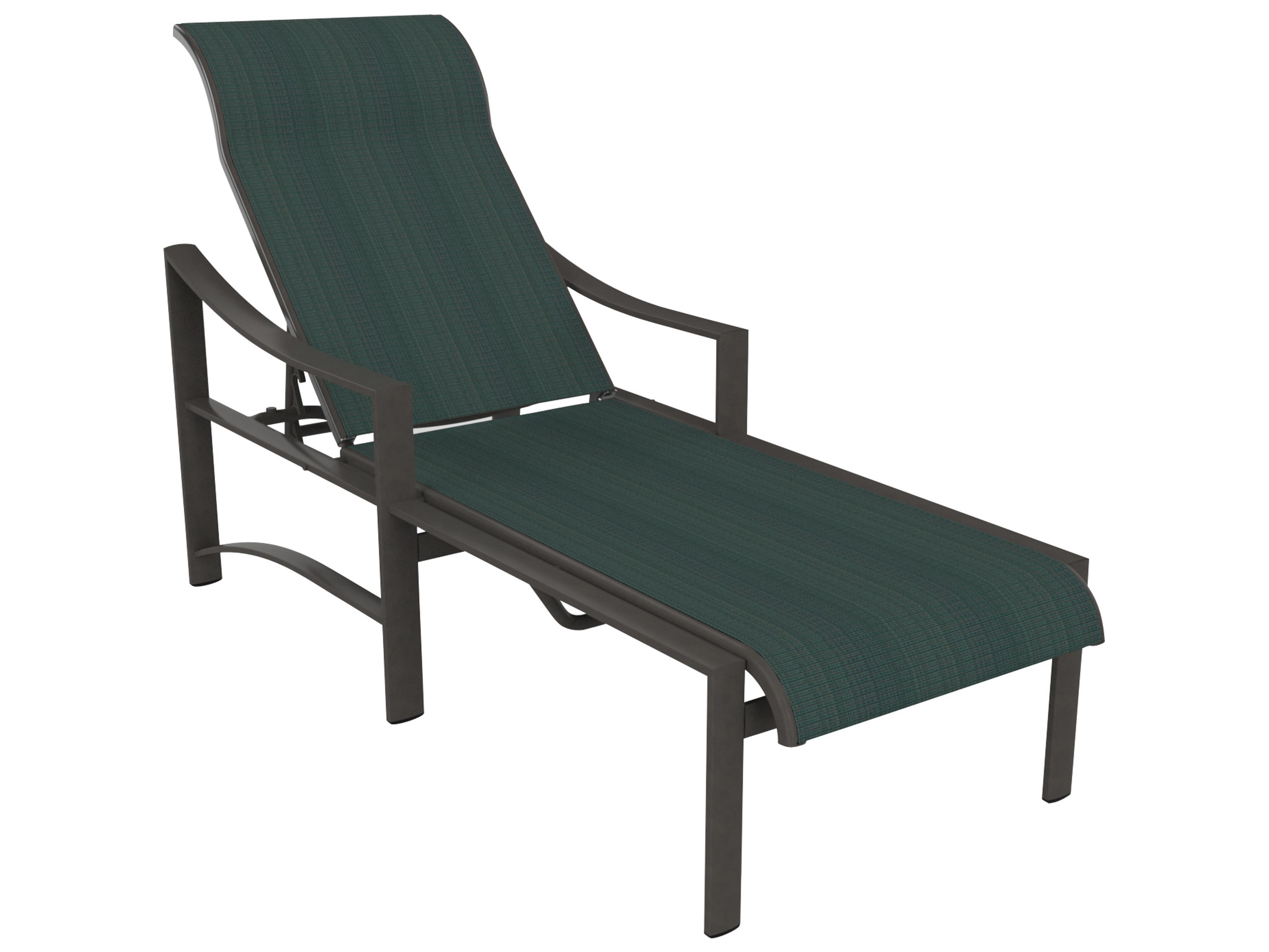 Tropitone Kenzo Sling Aluminum Patio Chaise Lounge
