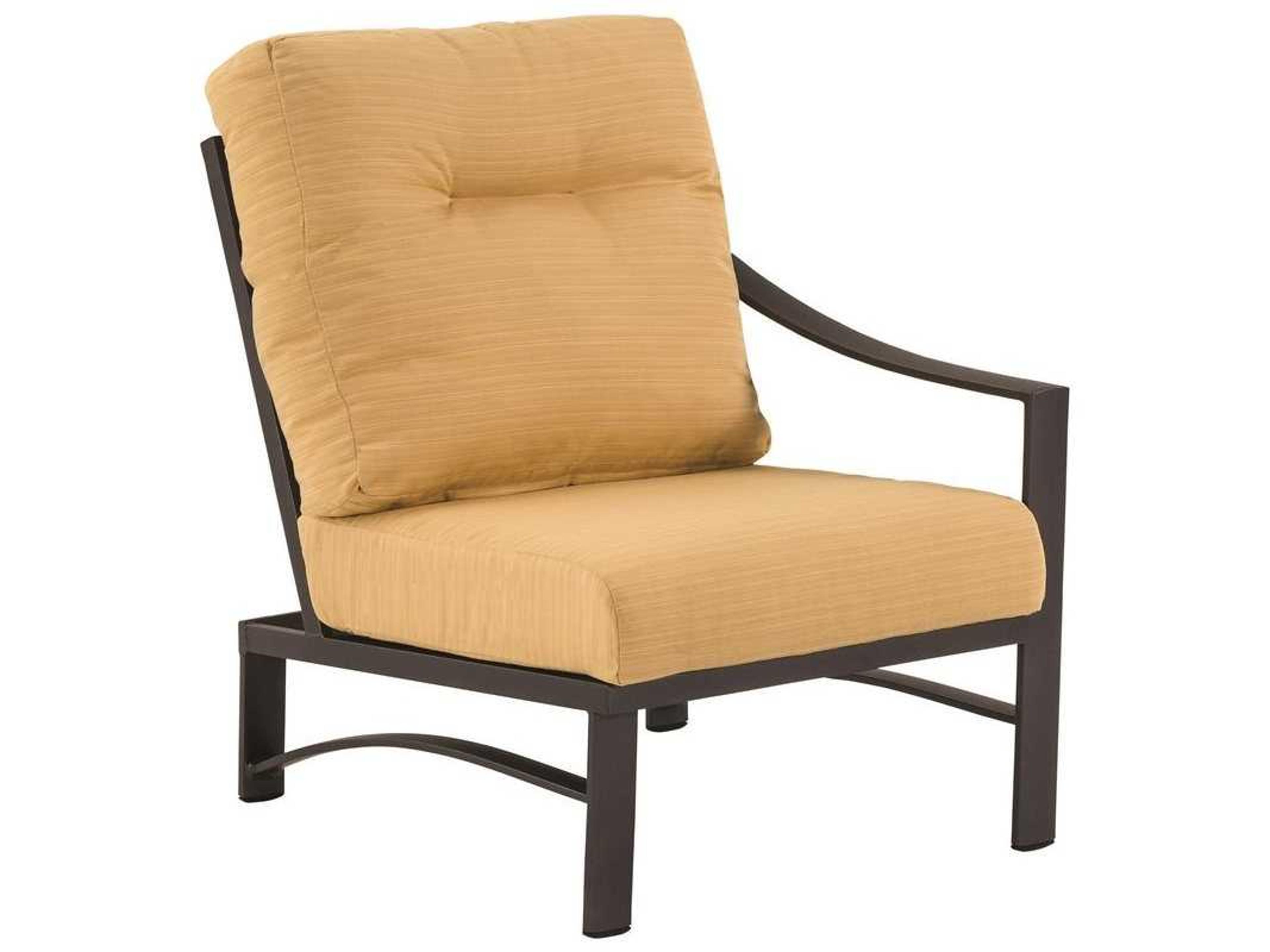 Tropitone Kenzo Replacement Left Arm Lounge Chair Set Cushions