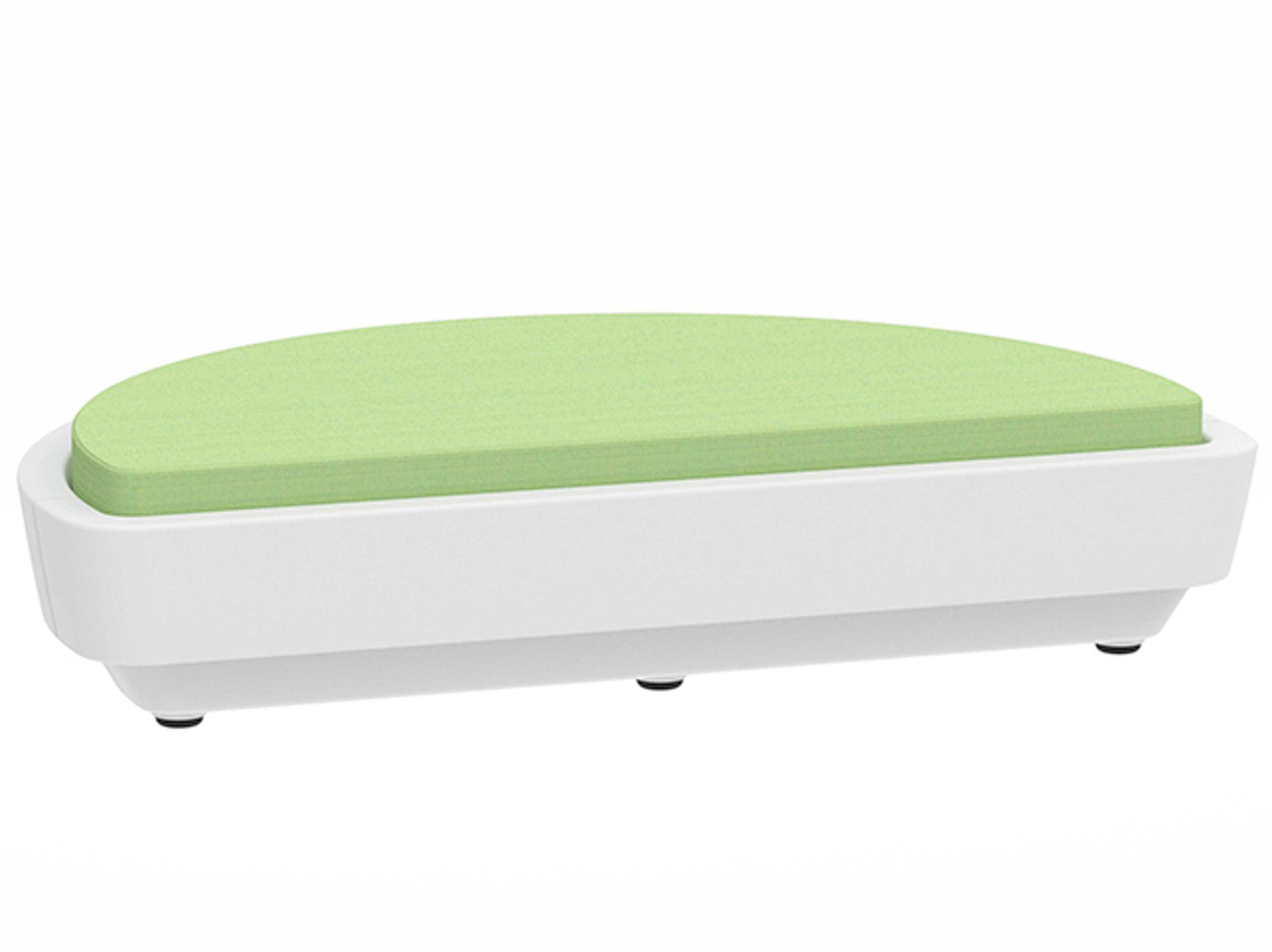 Curve Cushion Resin Half Circle No Back Round Party Lounger