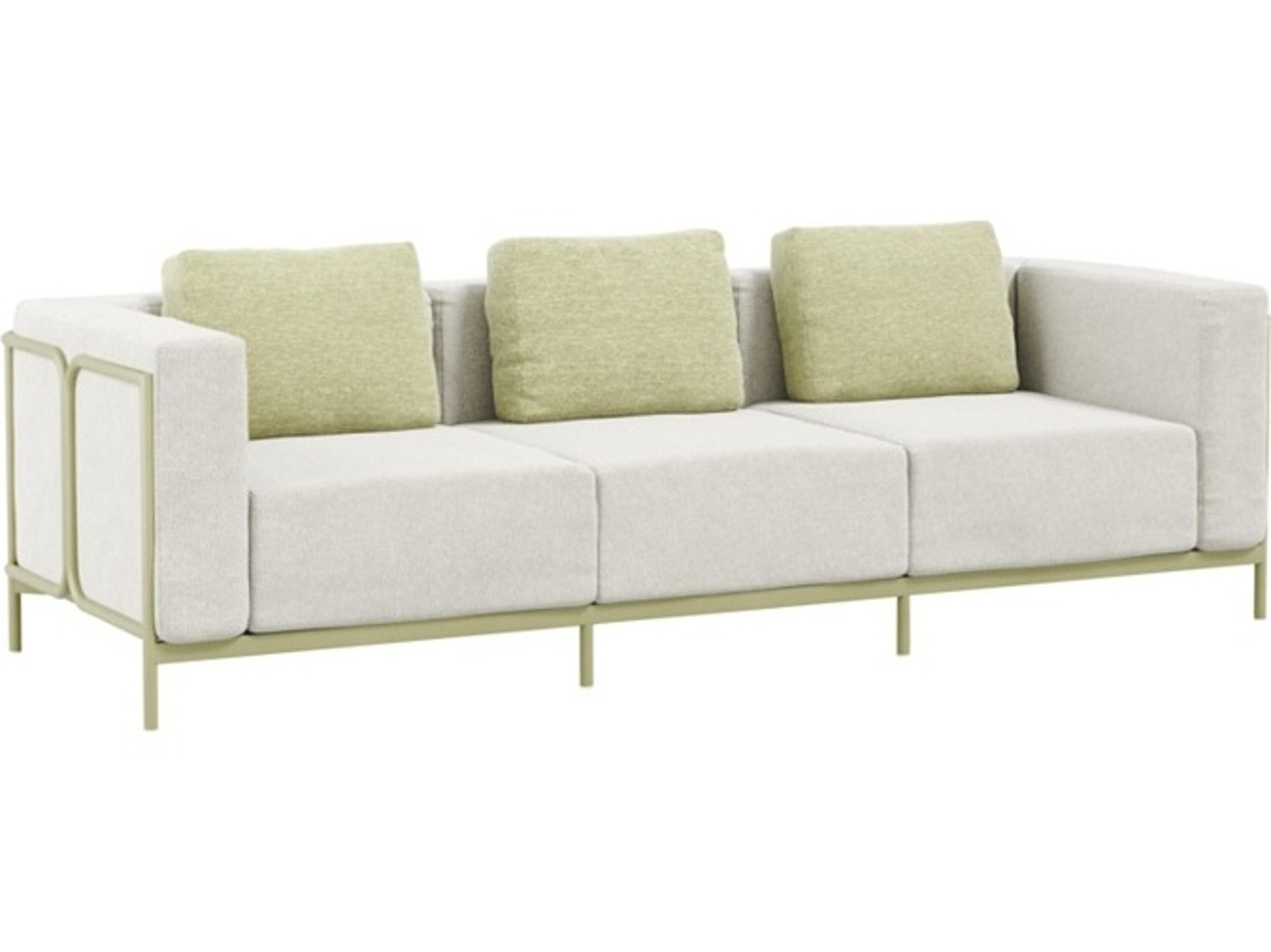 Tropitone Duval Cushion Aluminum Sofa