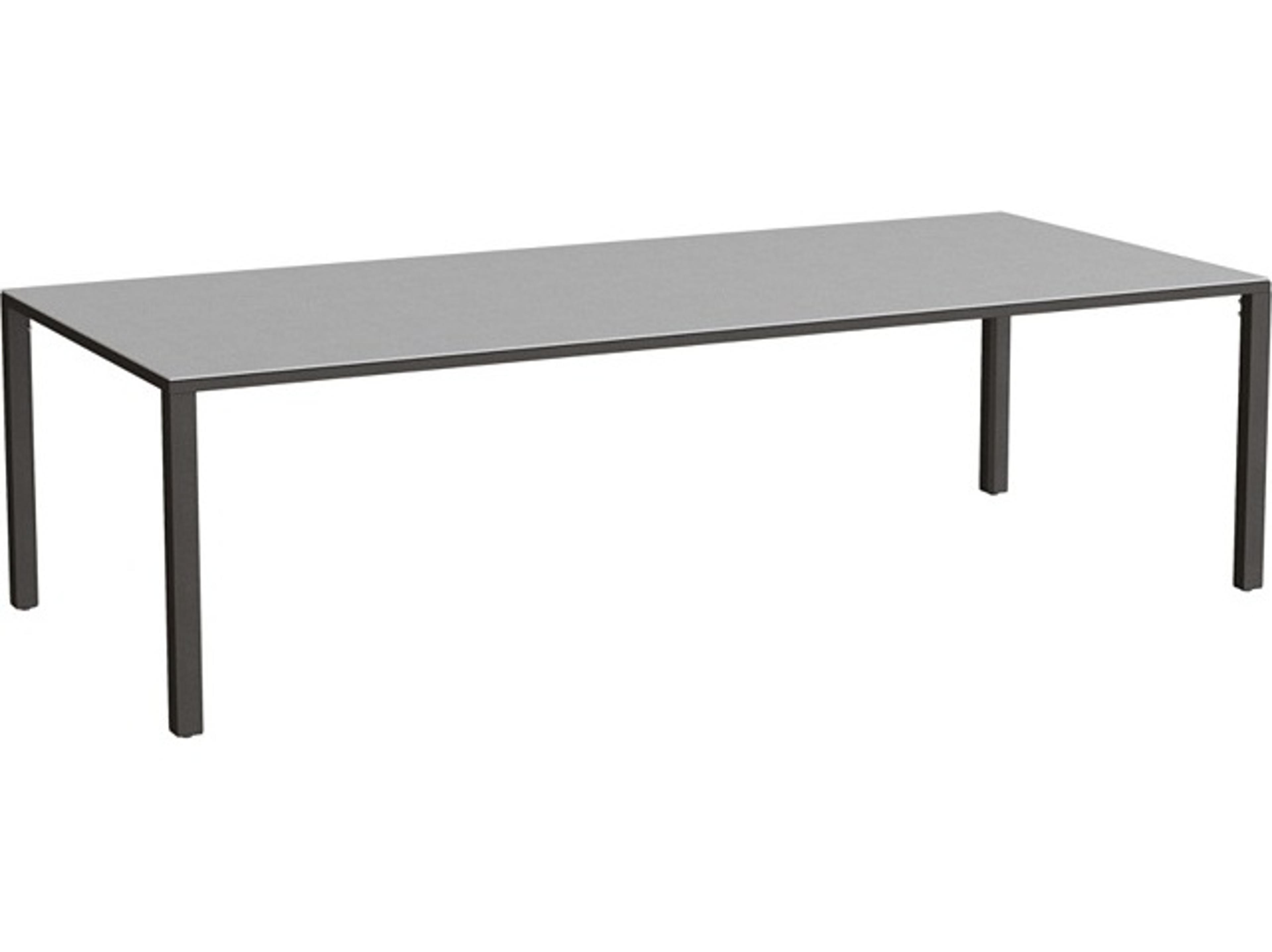 Tropitone Parson Solid Top Aluminum 96" x 42" Rectangular Dining Table