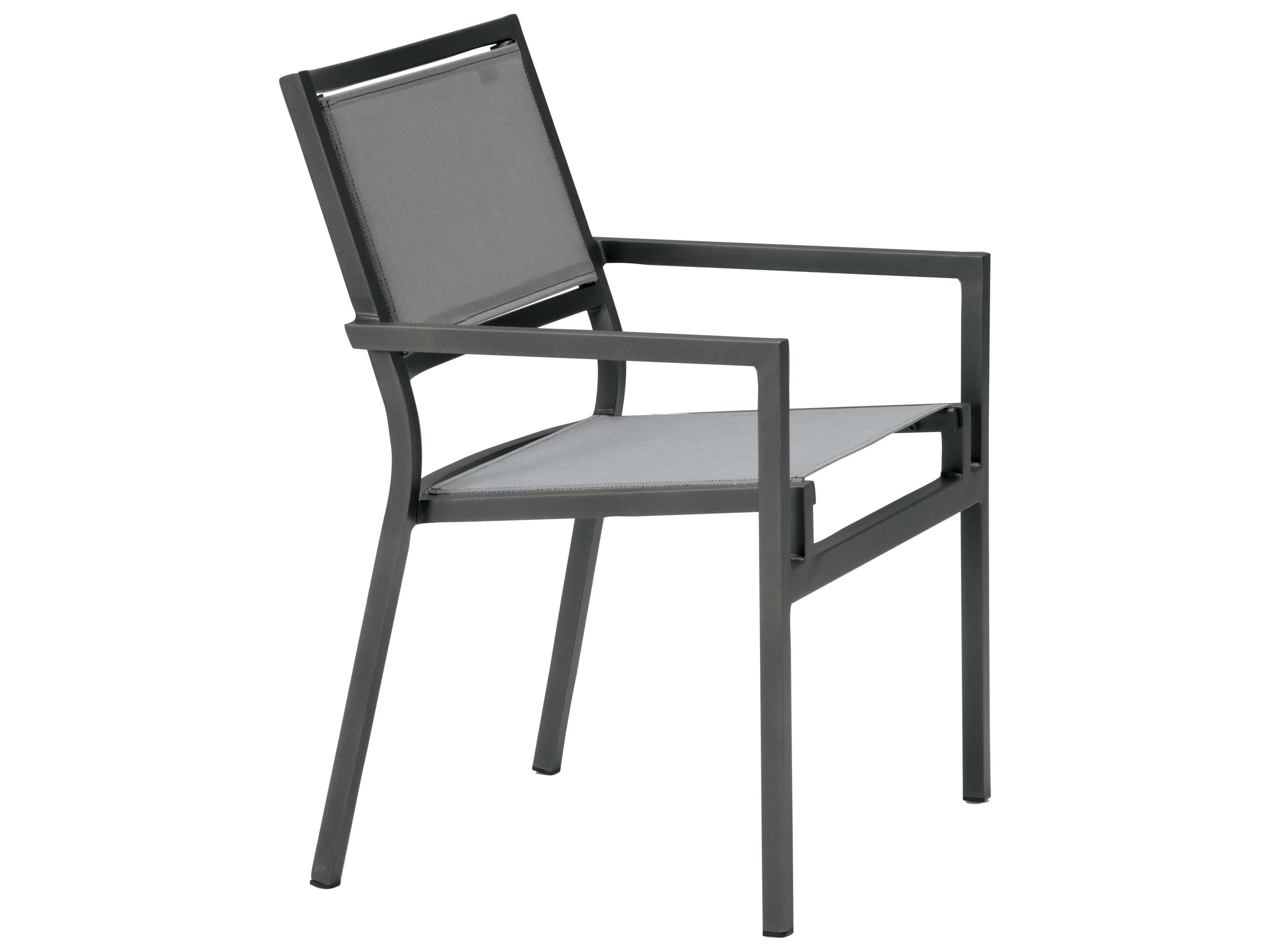 Cabana Club Aluminum Sling Patio Dining Arm Chair