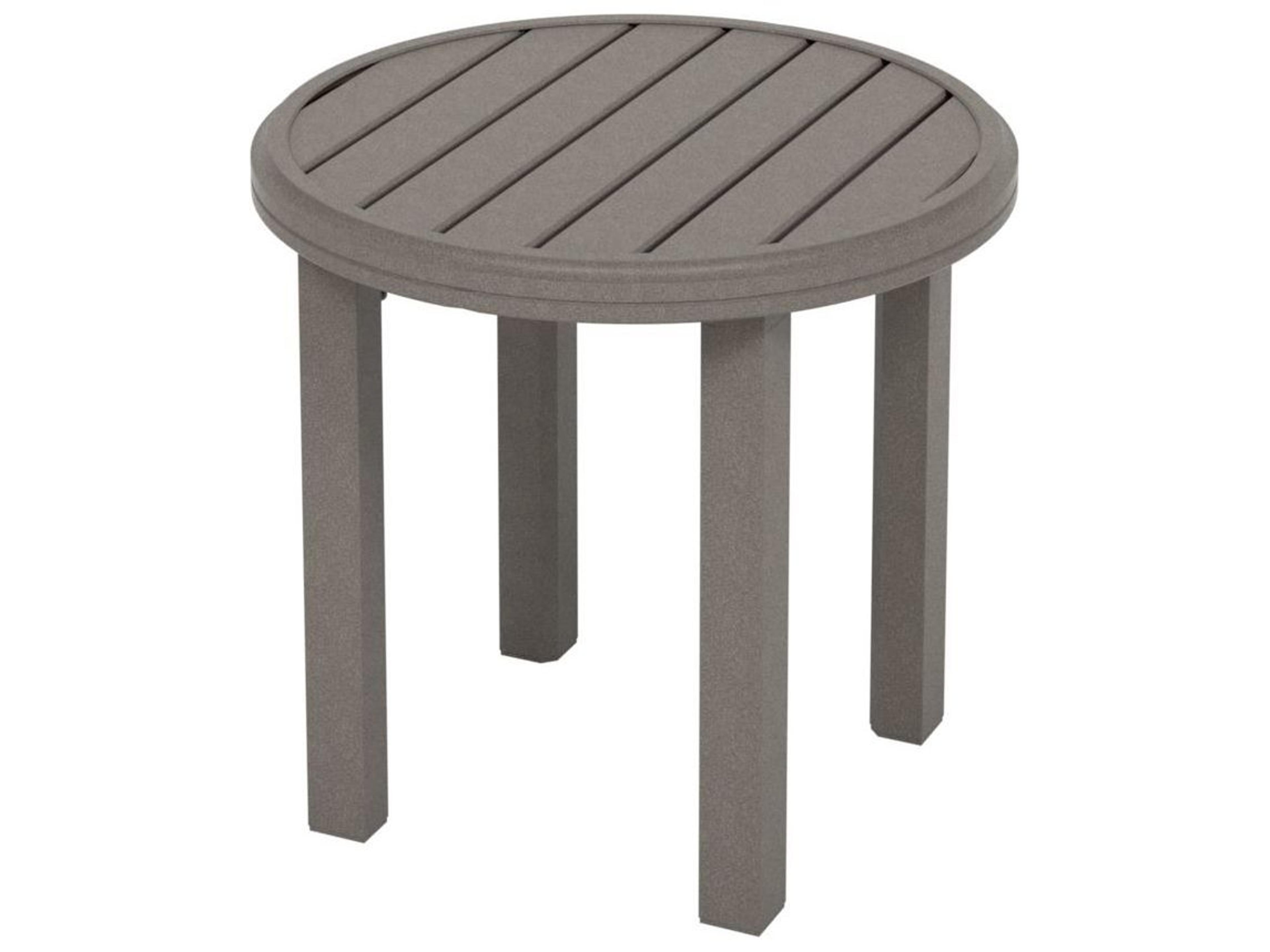 Tropitone Amici Aluminum Round KD Patio End Table