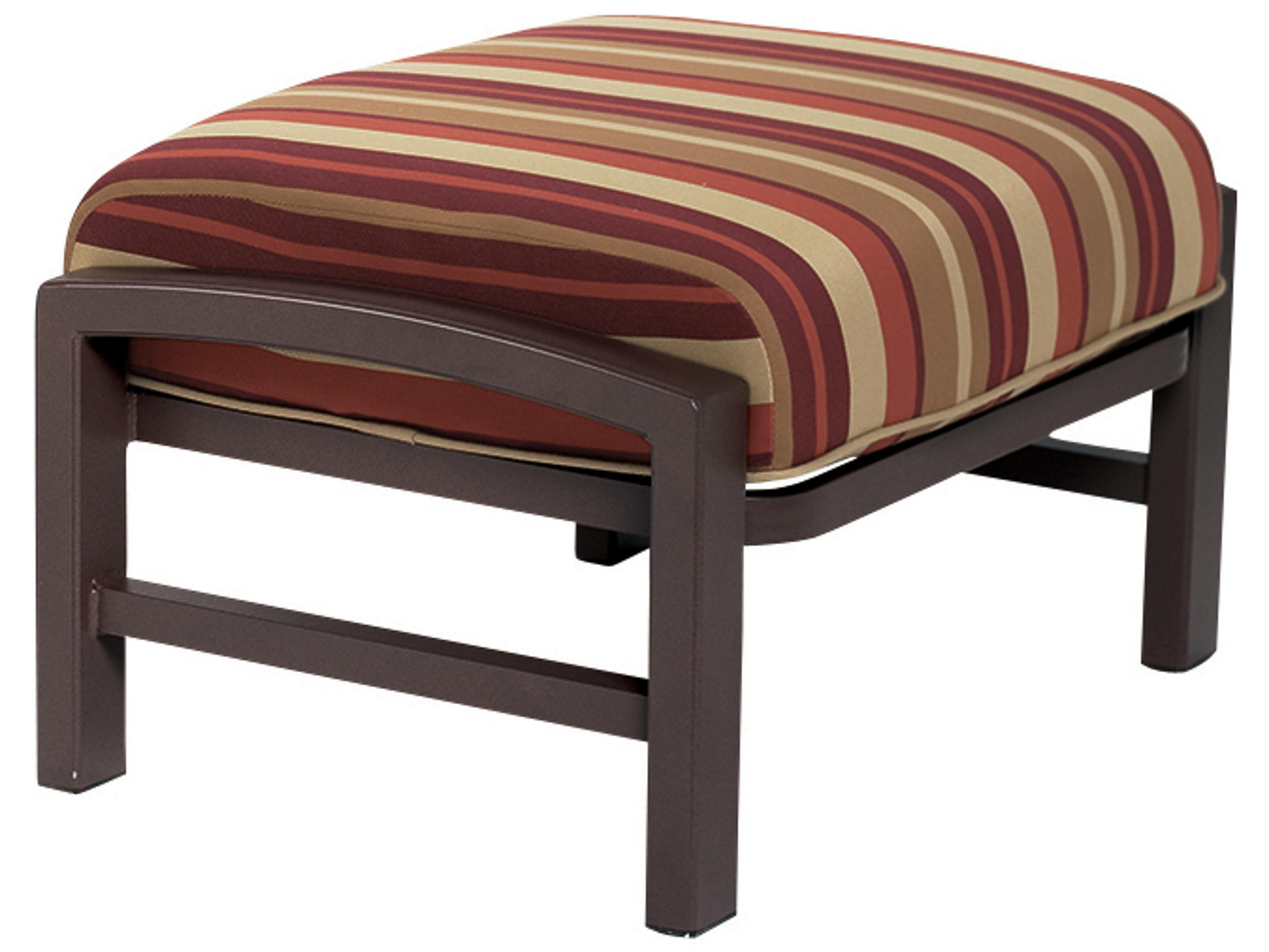 Tropitone Lakeside and Montreux Cushion Ottoman Replacement Cushions