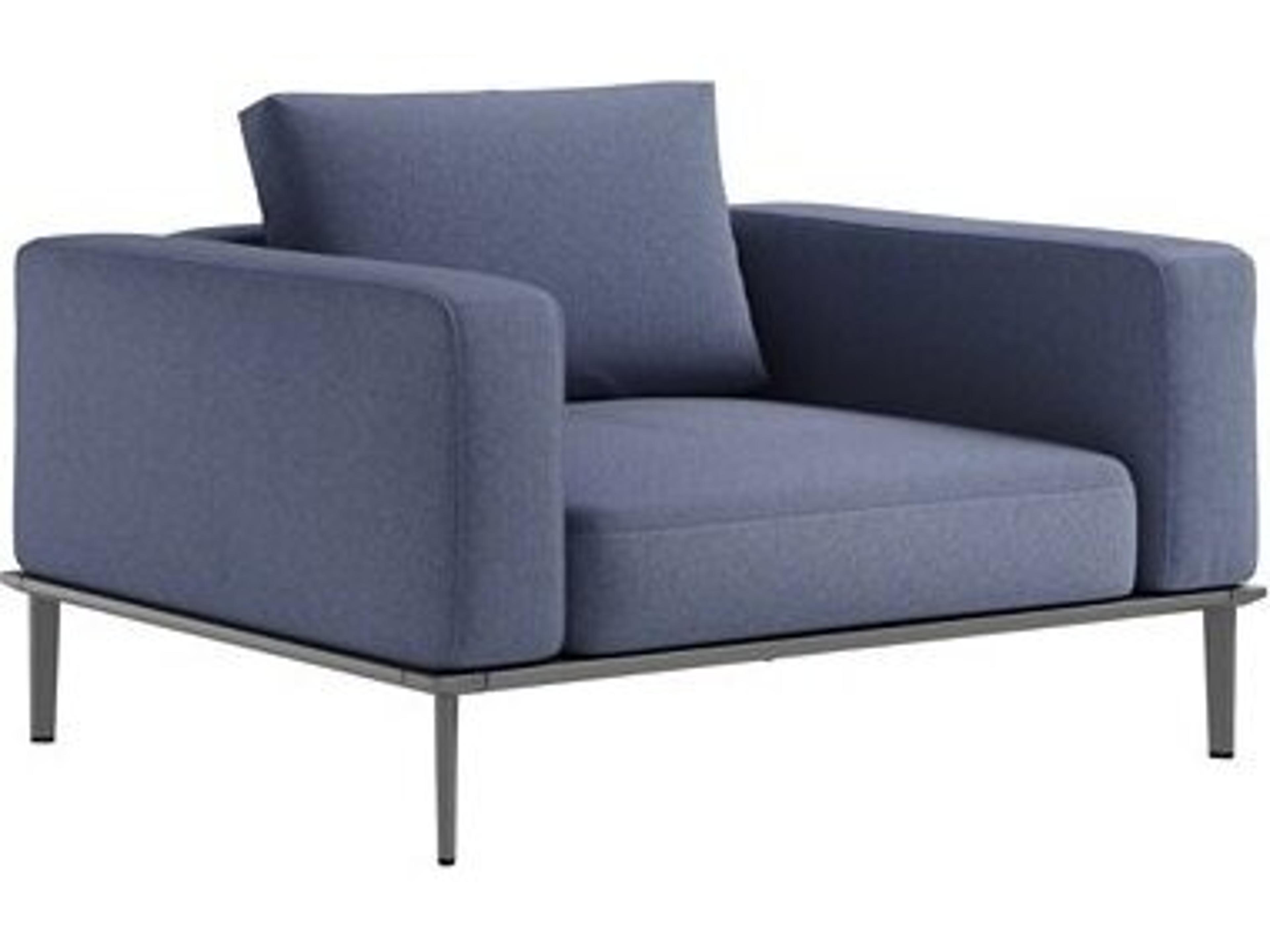 Tropitone Platform Cushion Aluminum Patio Lounge Chair