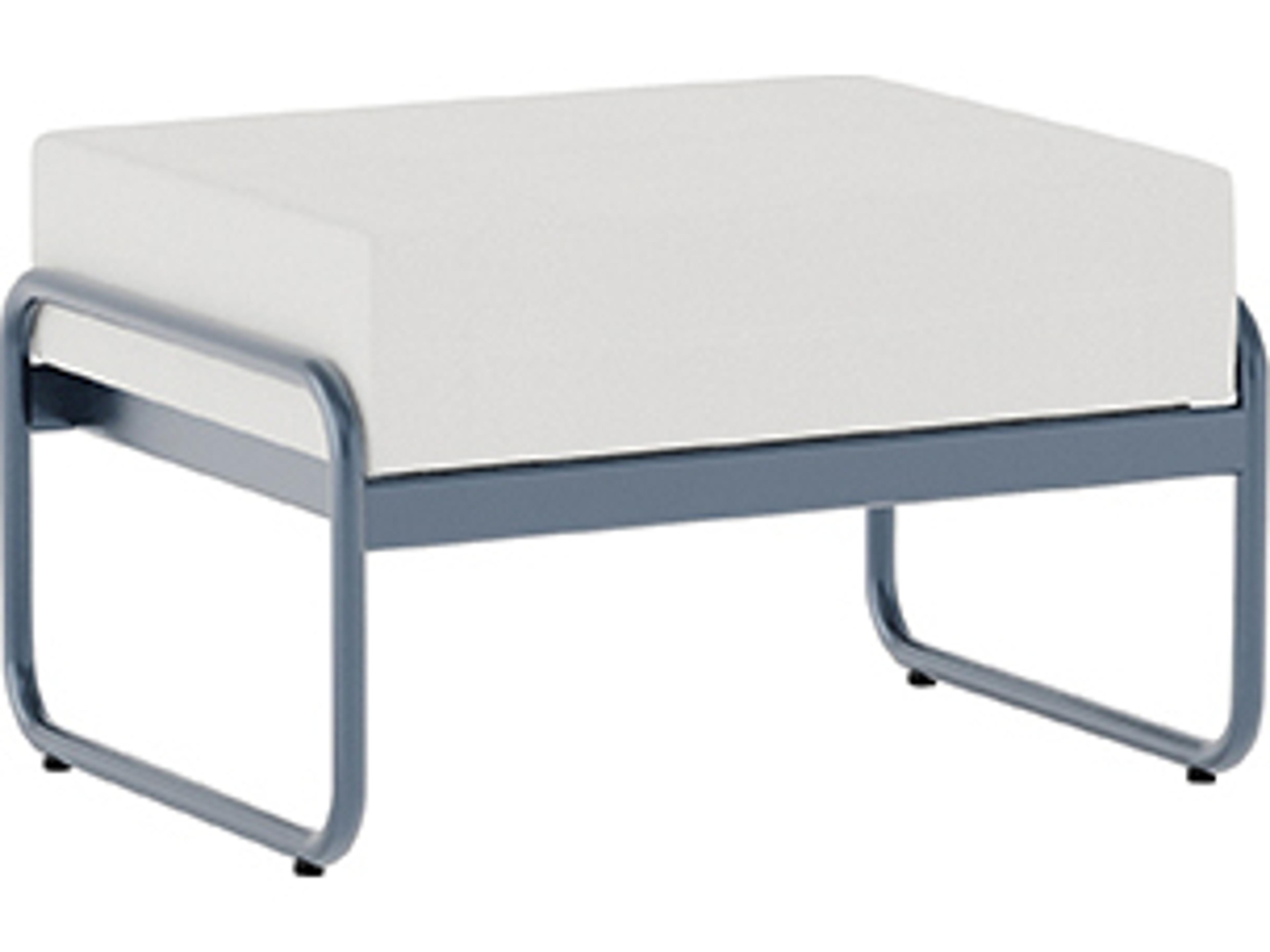 Tropitone Oasis Aluminum Cushion Ottoman