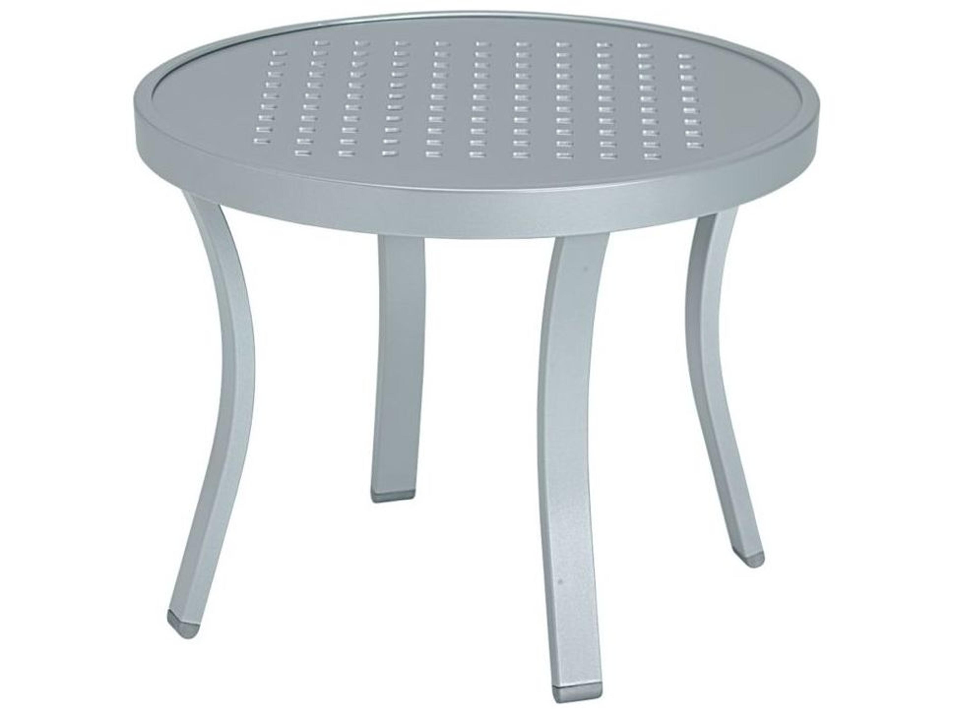 Tropitone Boulevard Aluminum Round Tea Table