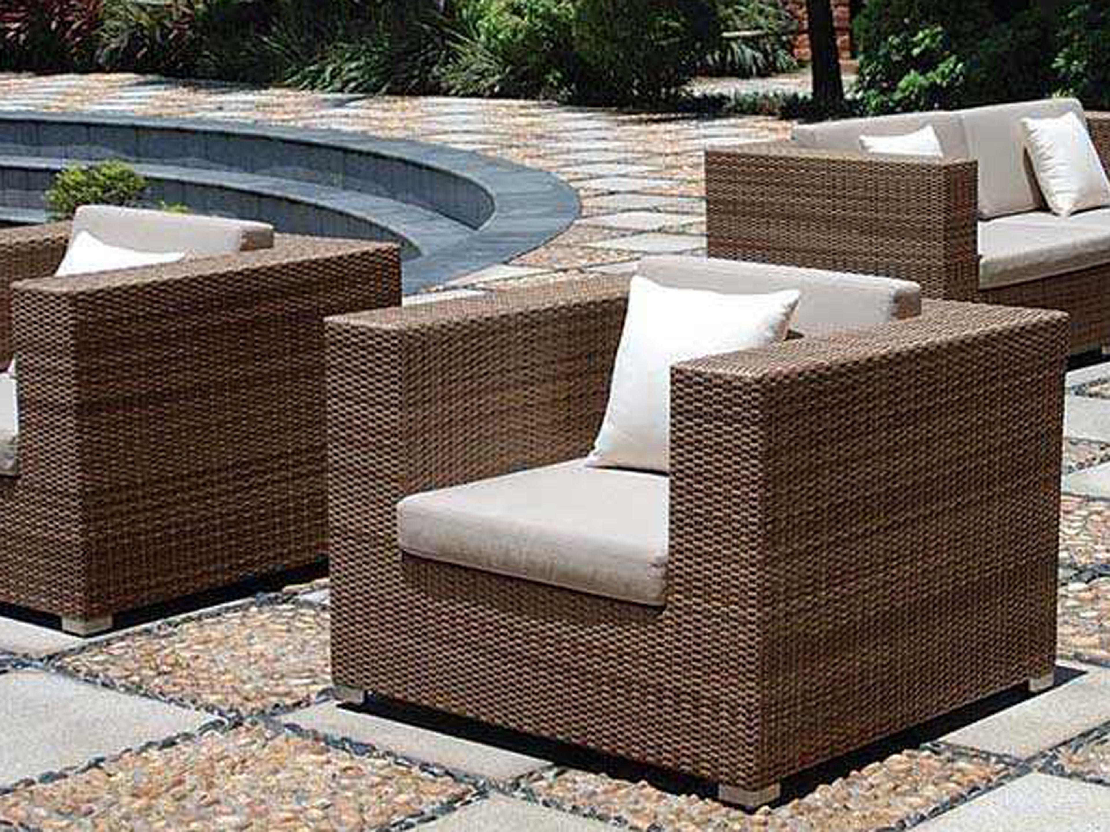 Tropitone Arzo Woven Cushion Patio Lounge Set