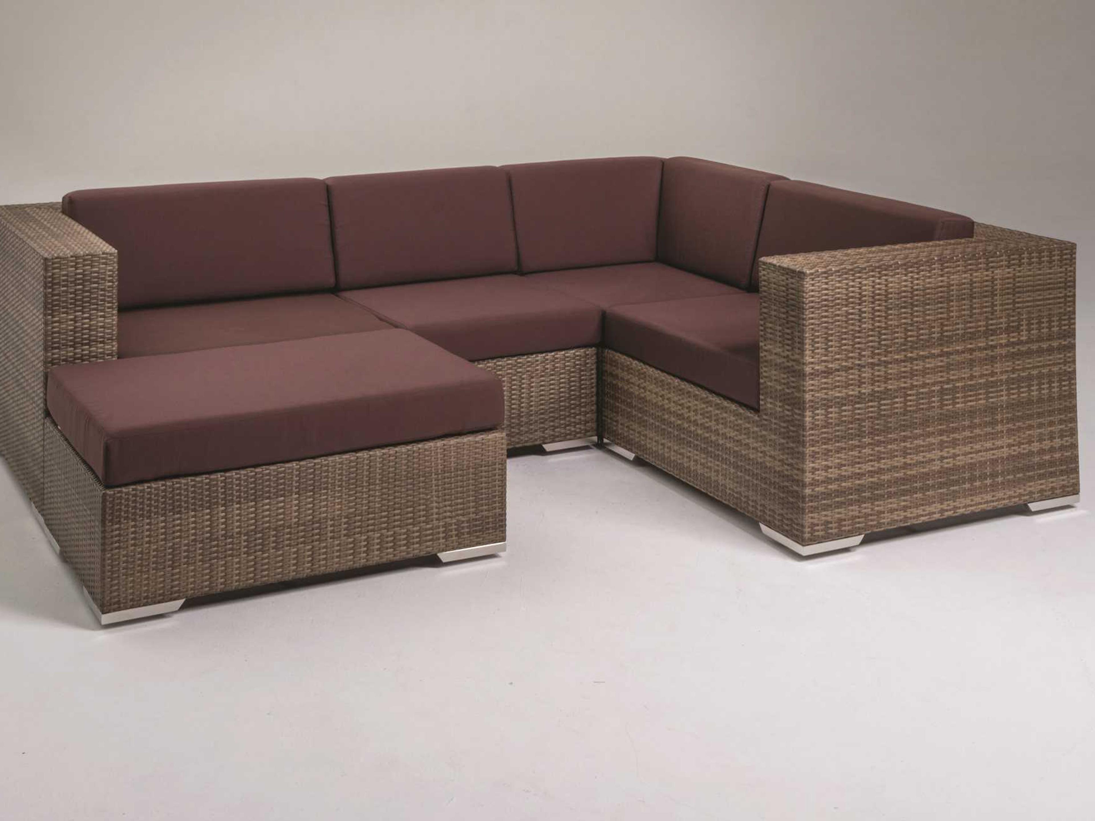 Tropitone Arzo Woven Cushion Sectional Set