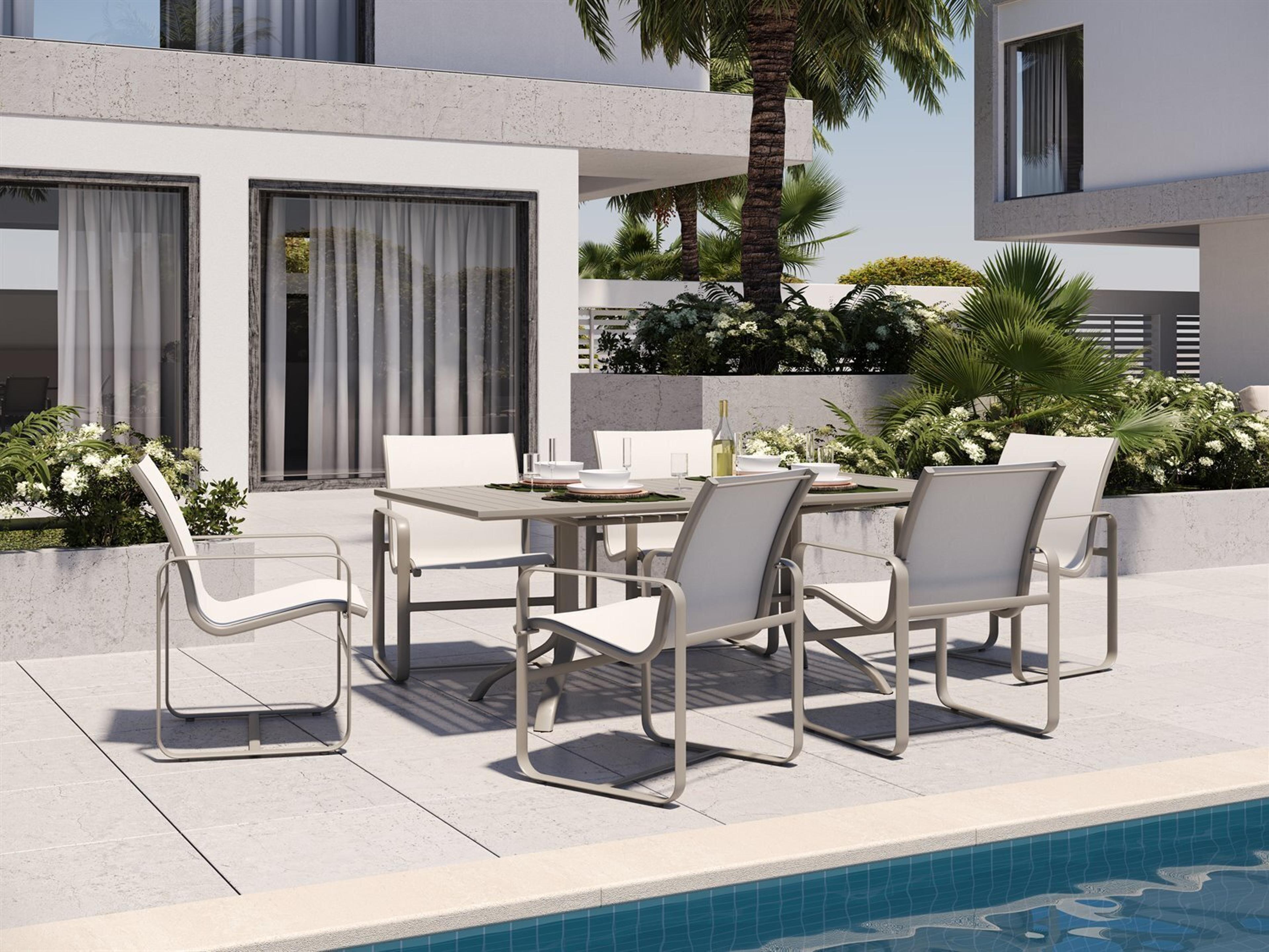 Tropitone Brasilia Sling Patio Dining Set