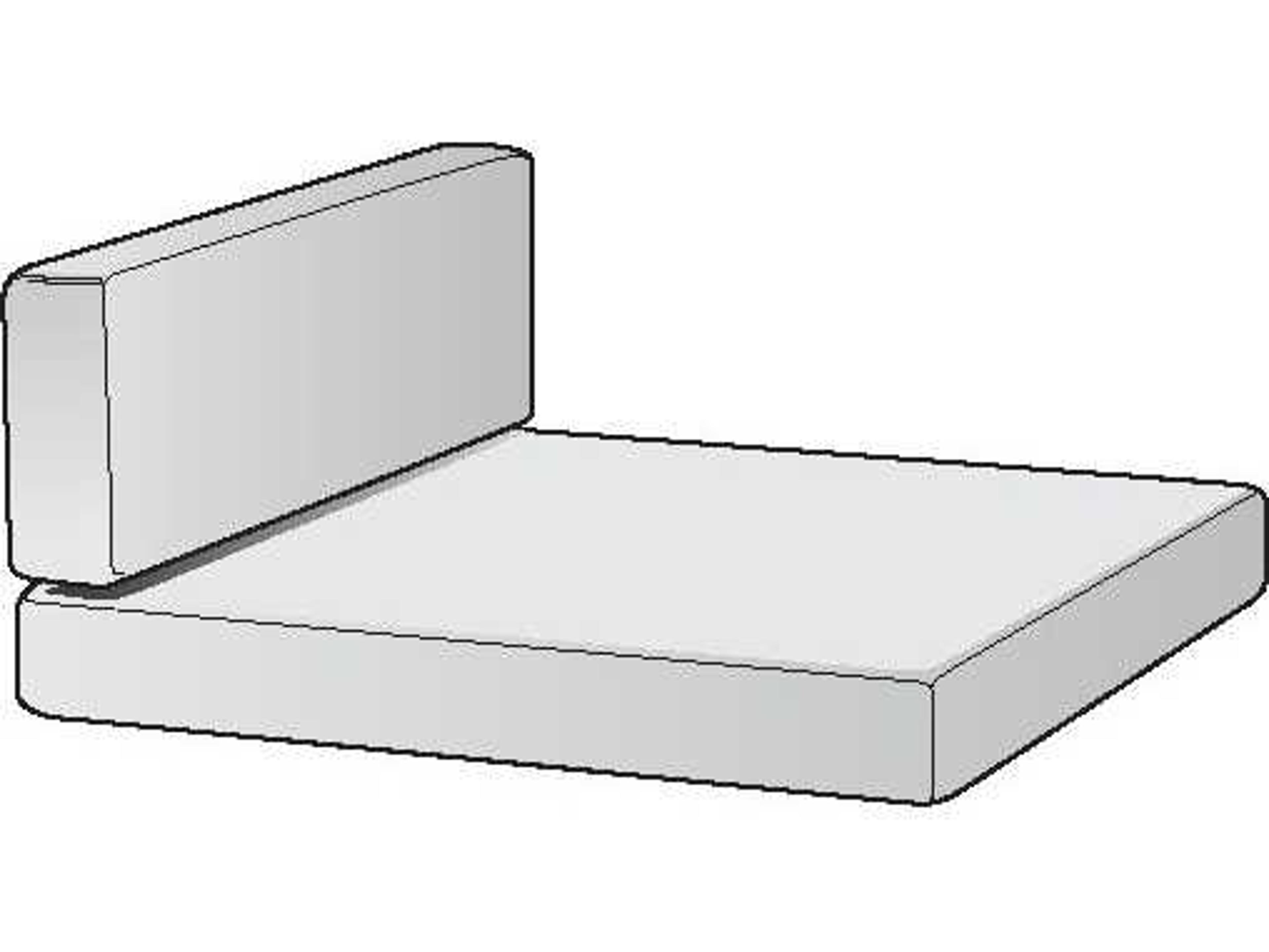 Tropitone Arzo Woven Replacement Lounge Chair Set Cushions