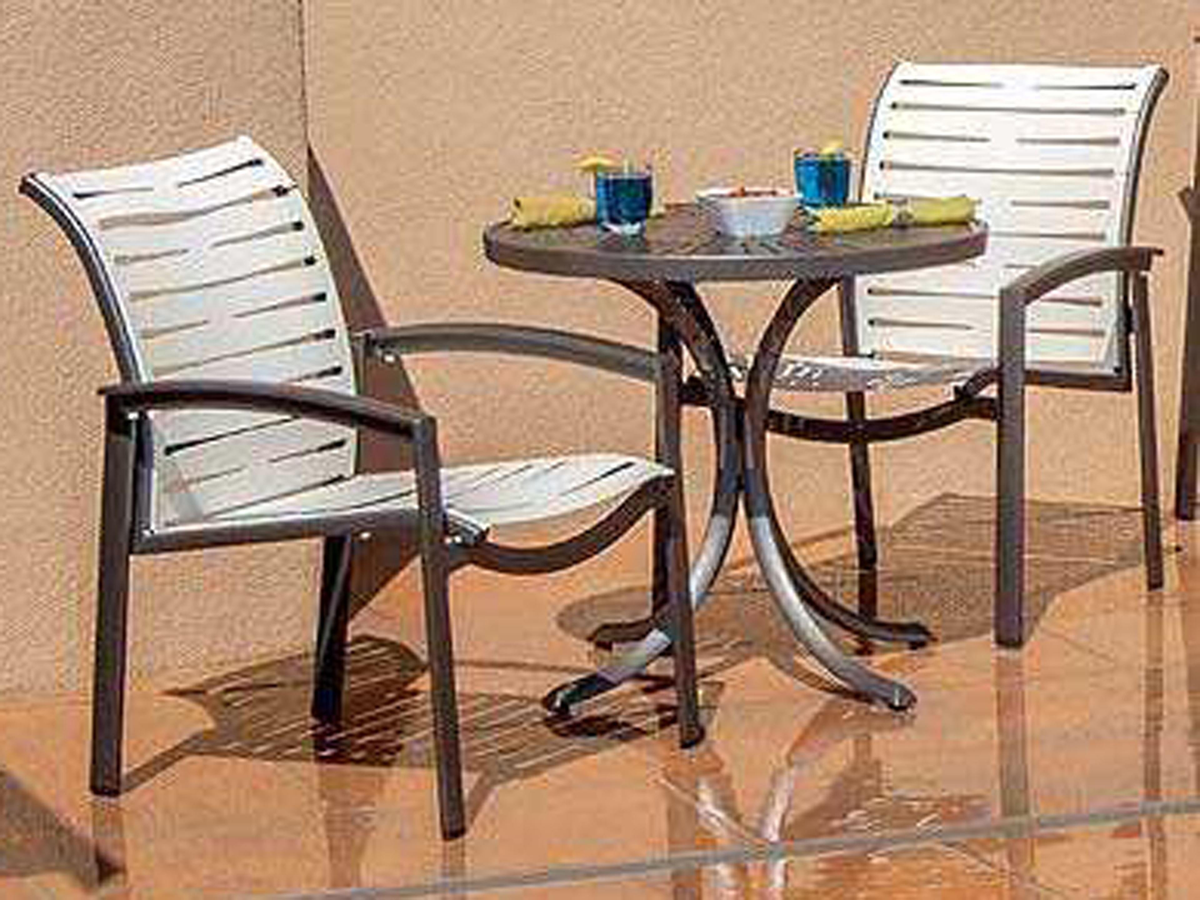Tropitone Elance Ez Span Aluminum Bistro Set