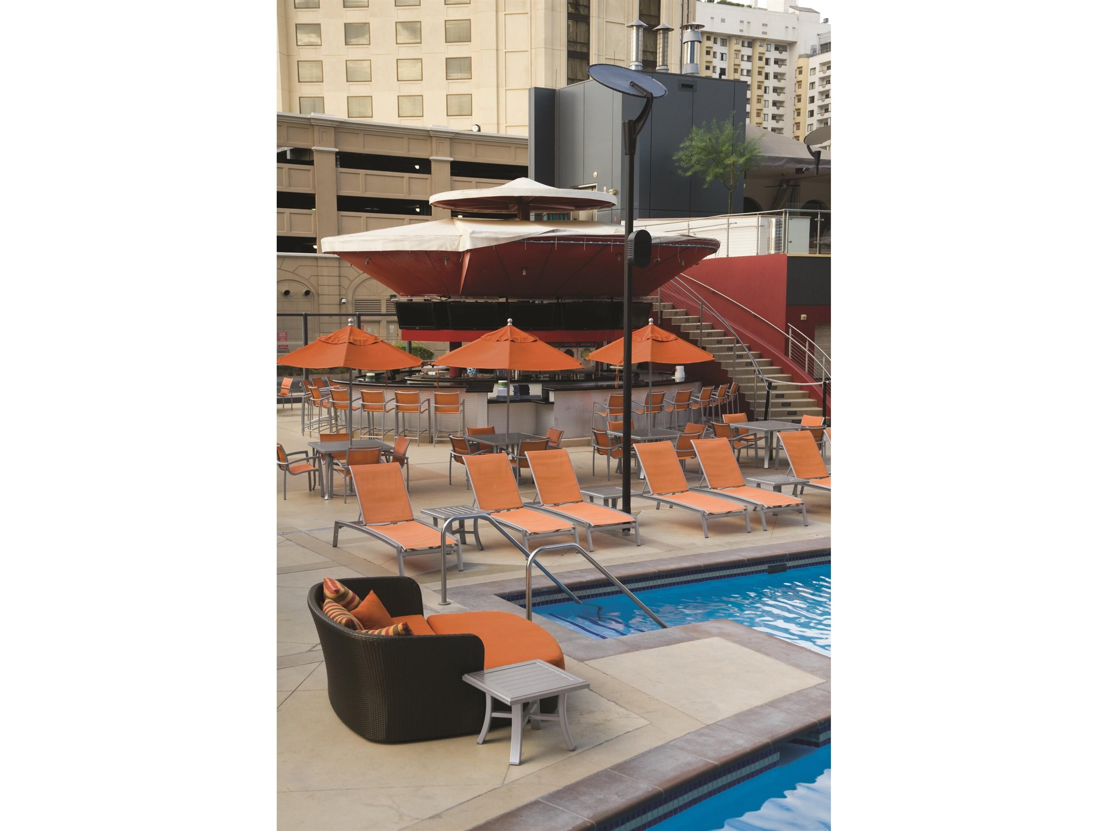 Tropitone Elance Relaxed Sling Aluminum Lounge Set