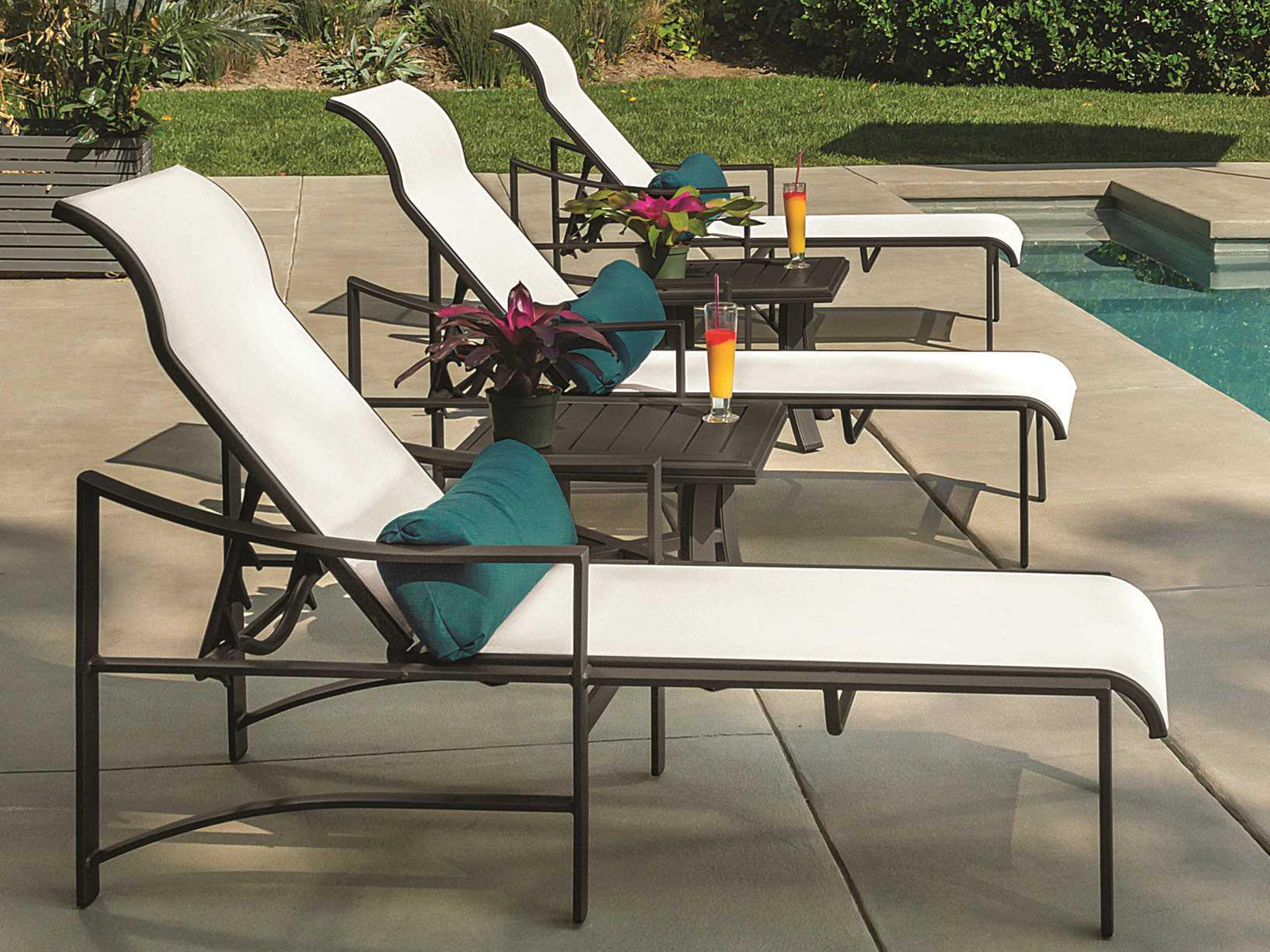 Tropitone Kenzo Sling Aluminum Outdoor Lounge Set
