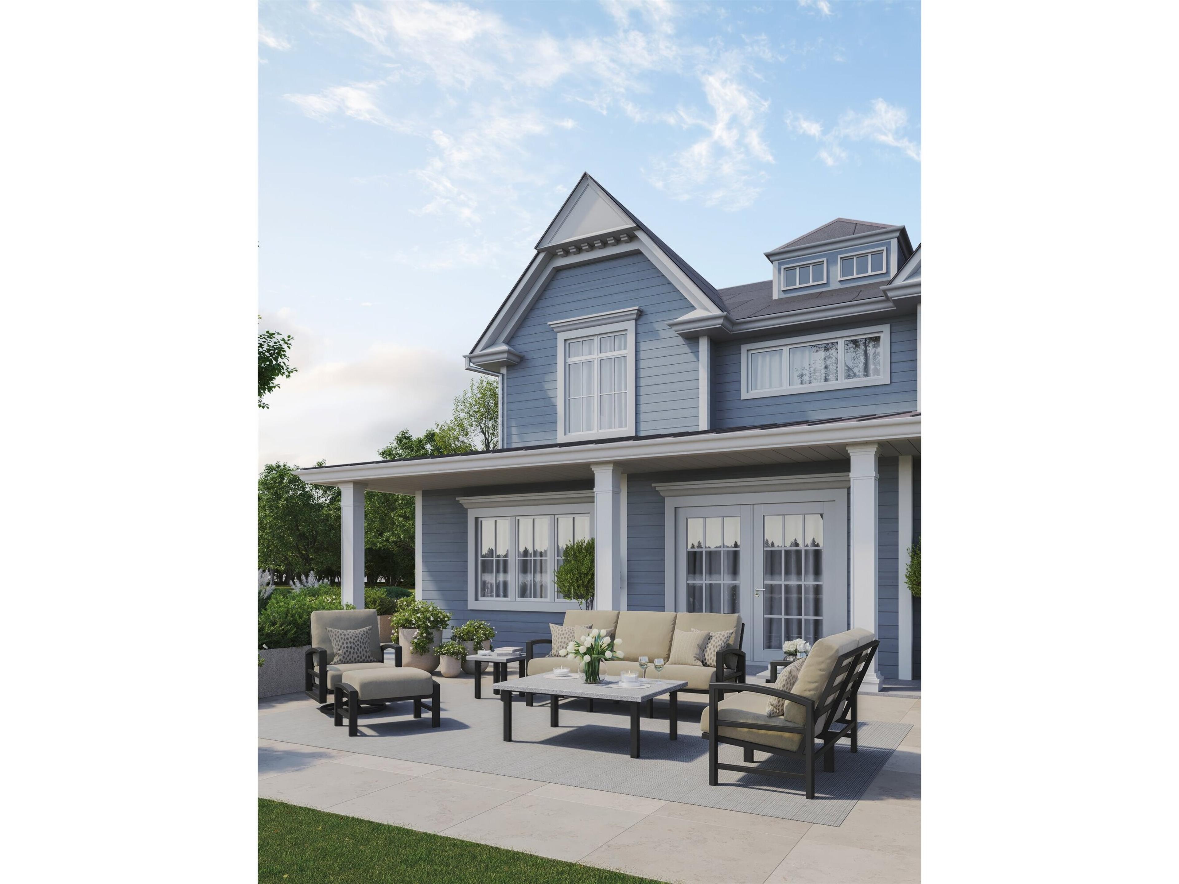 Tropitone Lakeside Cushion Aluminum  Lounge Set