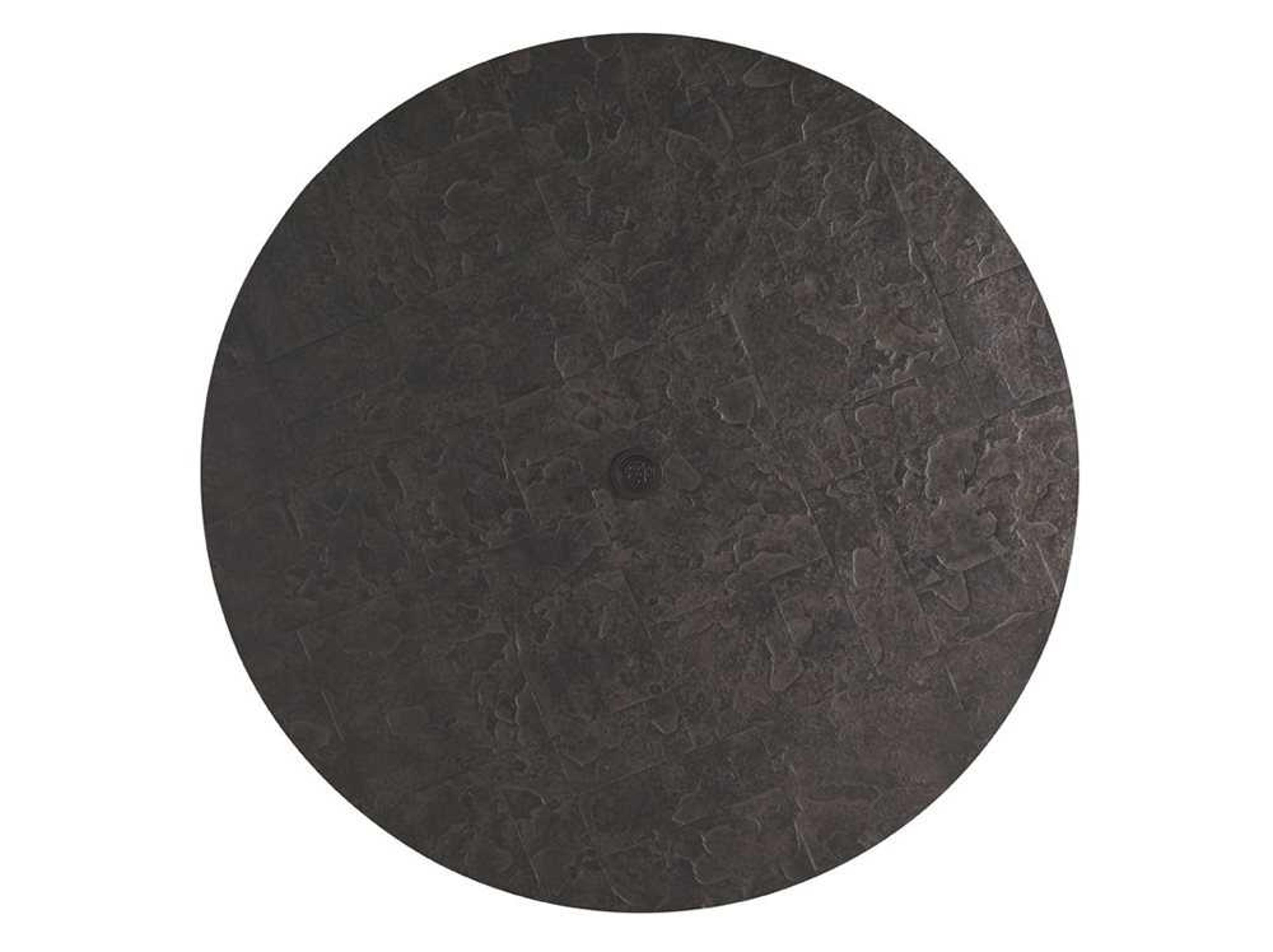 Blue Olive Round Weatherstone Table Top