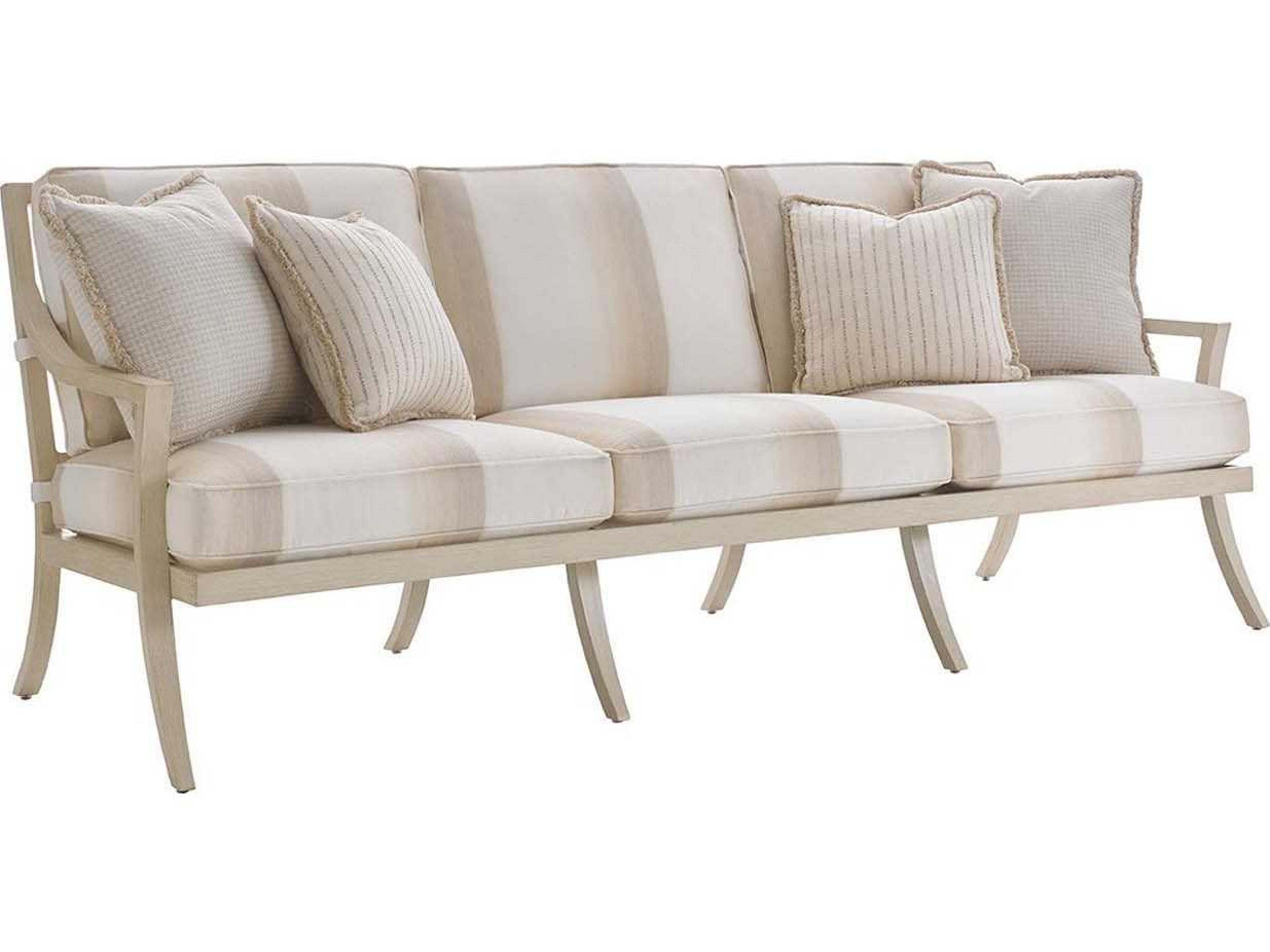 Tommy Bahama Outdoor Misty Garden Cast Aluminum Sofa