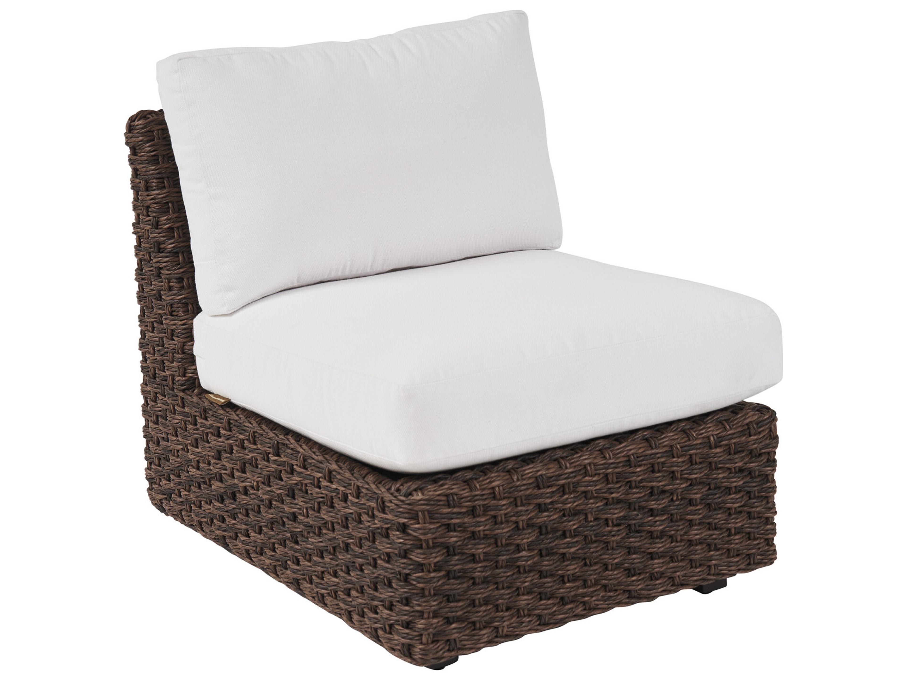 Tommy Bahama Outdoor Kilimanjaro Wicker Rich Tobacco Modular Lounge Chair
