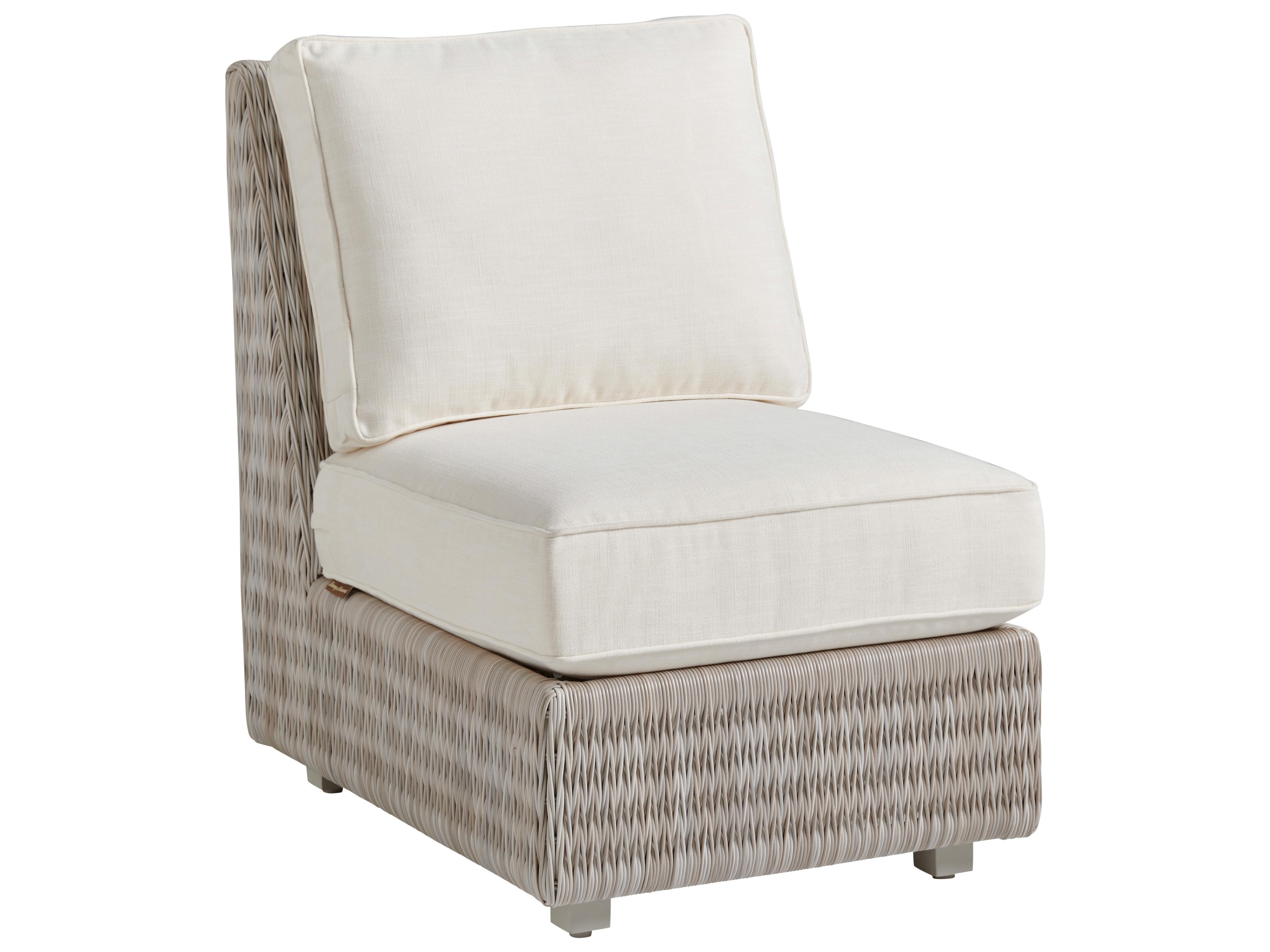 Tommy Bahama Outdoor Seabrook Aluminum Wicker Modular Lounge Chair