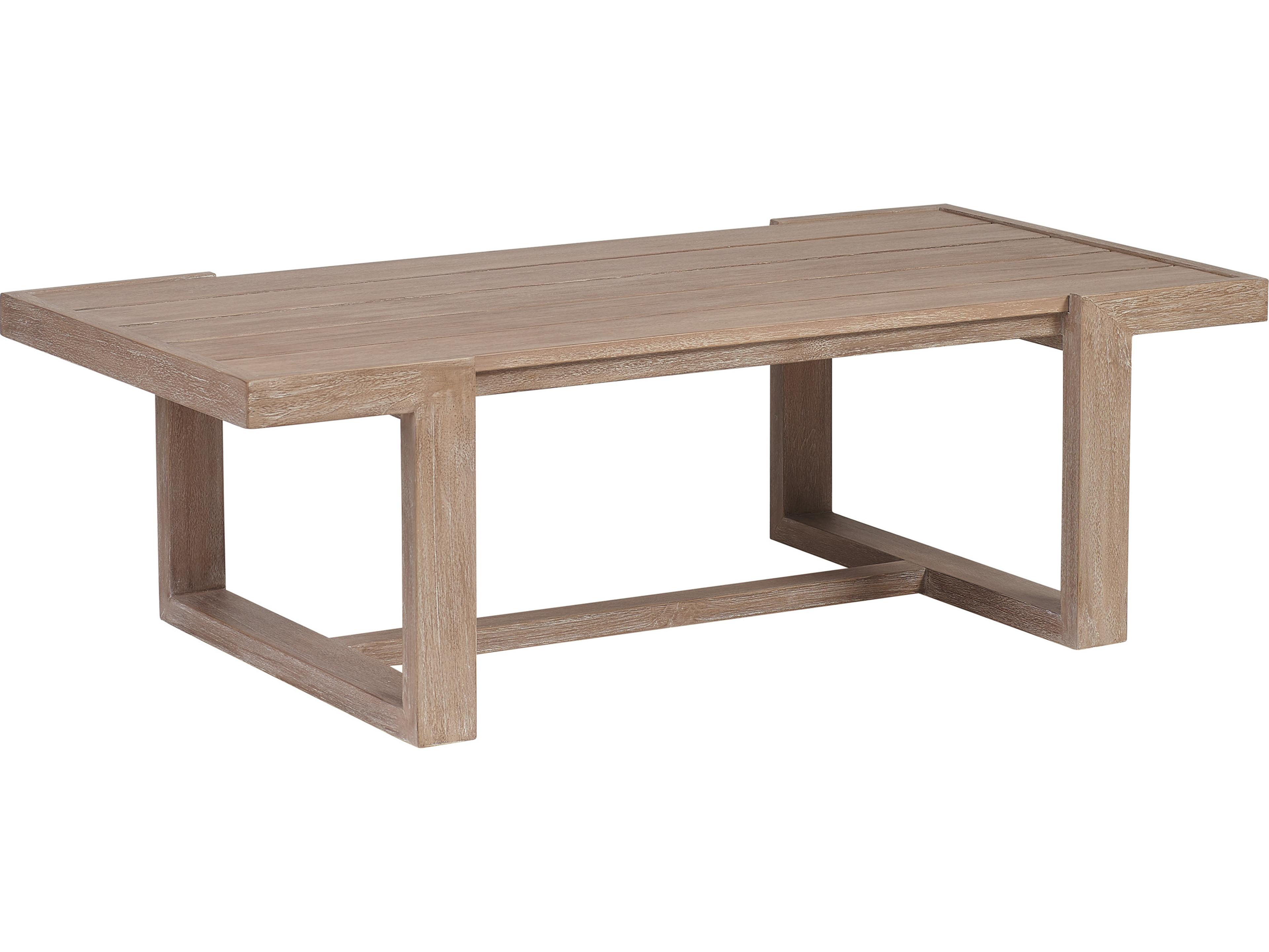 Tommy Bahama Outdoor Stillwater Cove Teak Rectangular Coffee Table