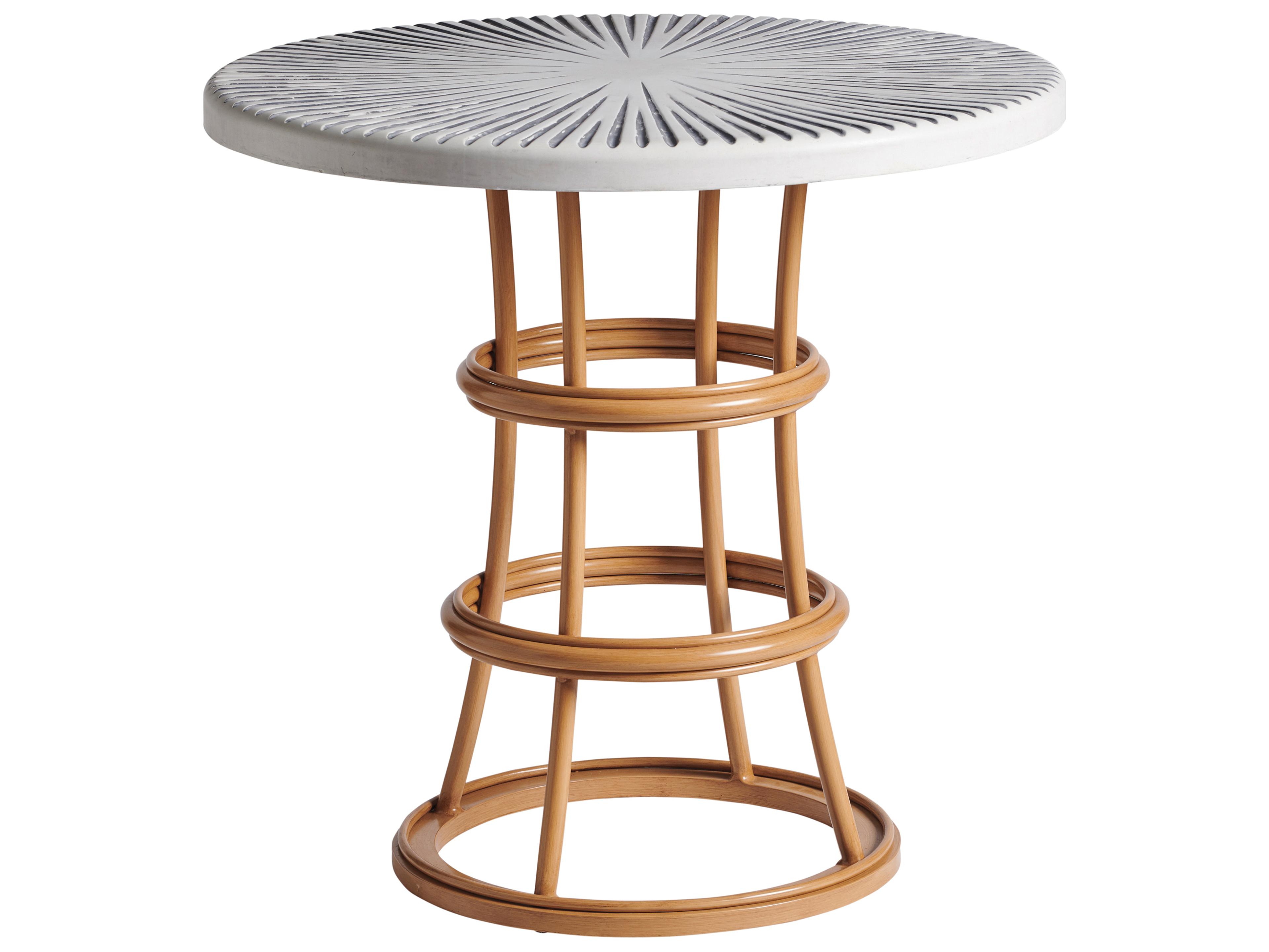 Tommy Bahama Outdoor Key Largo Aluminum Bistro Table Base