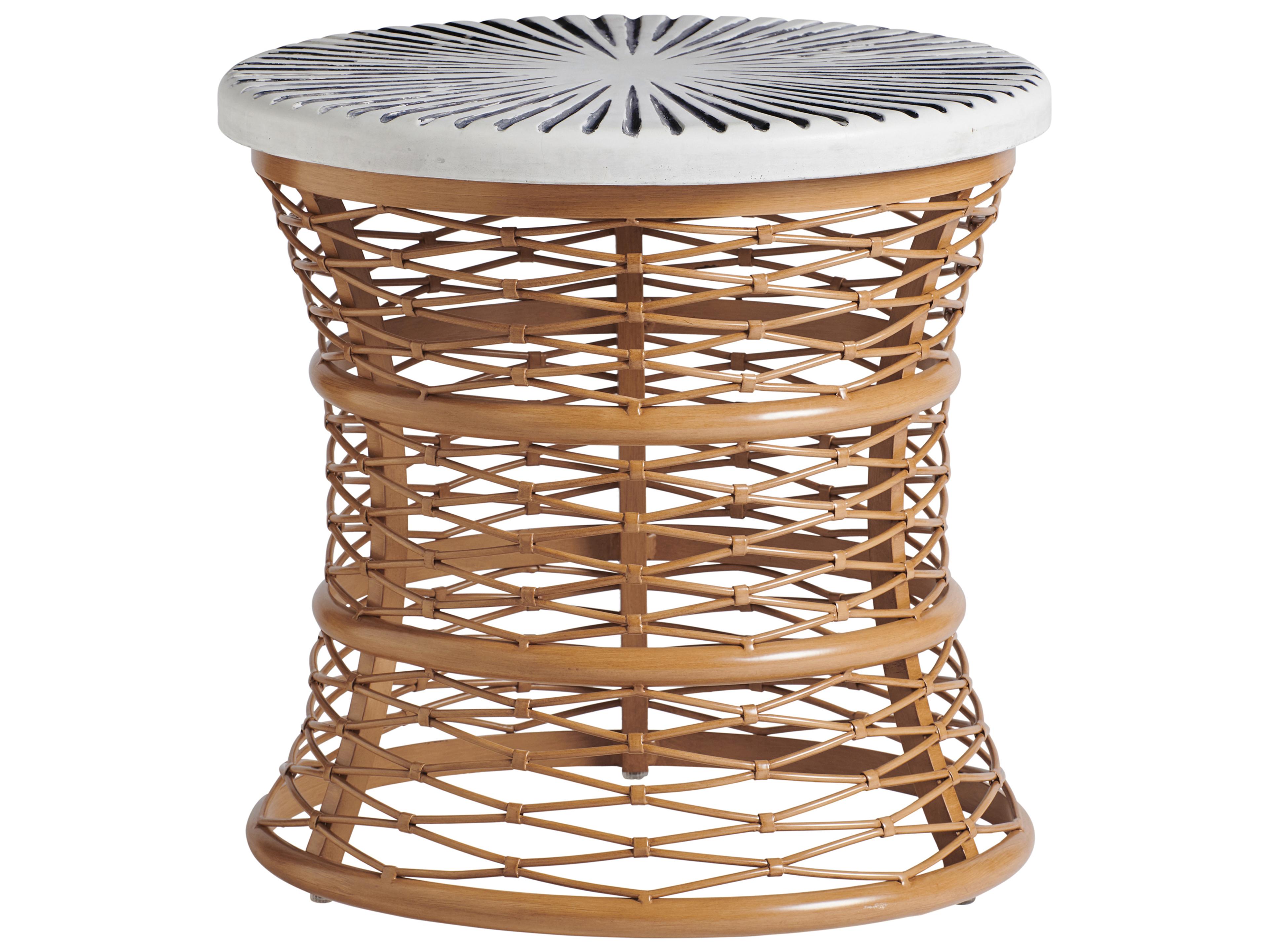 Tommy Bahama Outdoor Key Largo Aluminum Round End Table Base