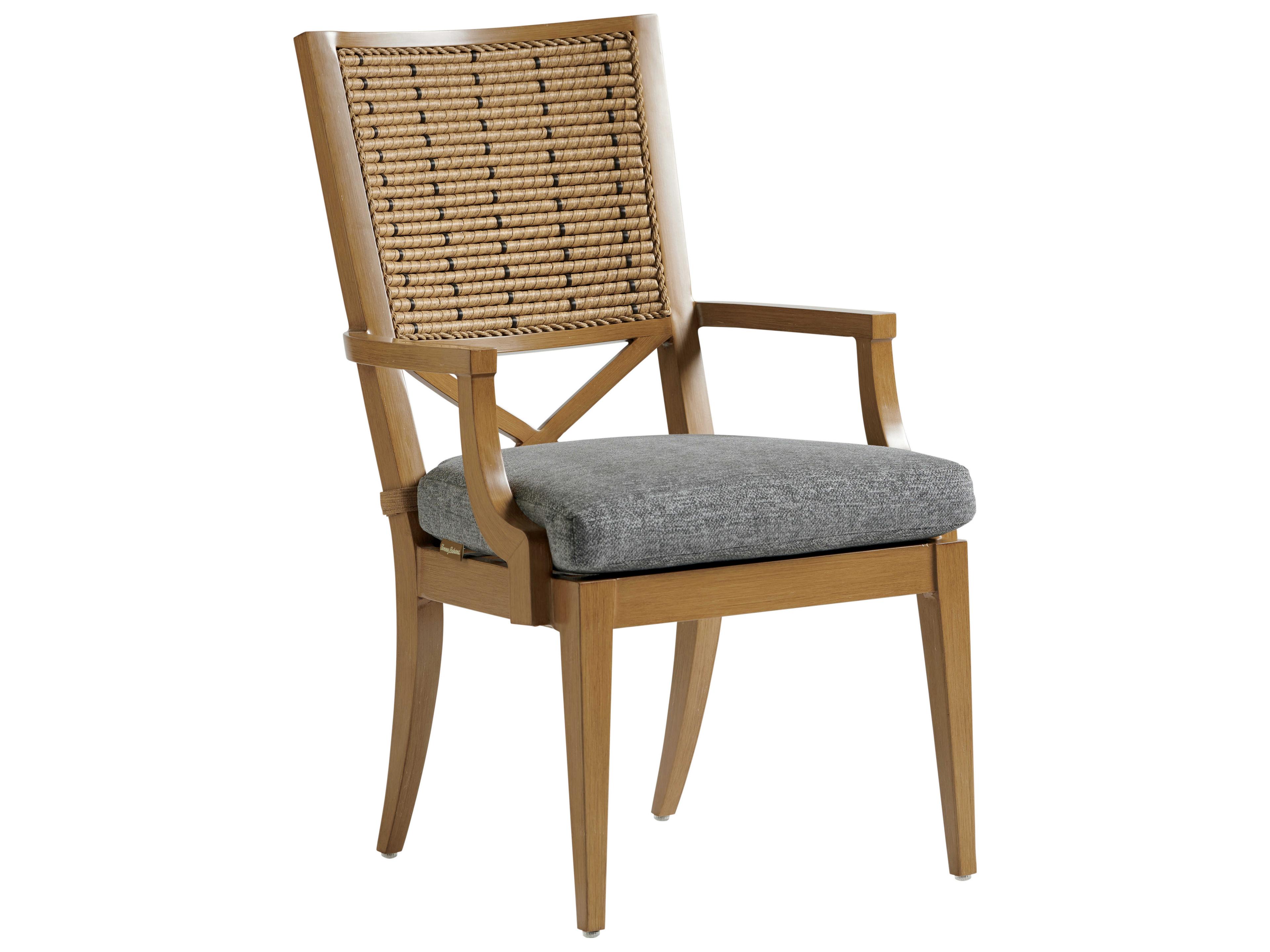 Tommy Bahama Outdoor Los Altos Valley View Wicker Dining Arm Chair