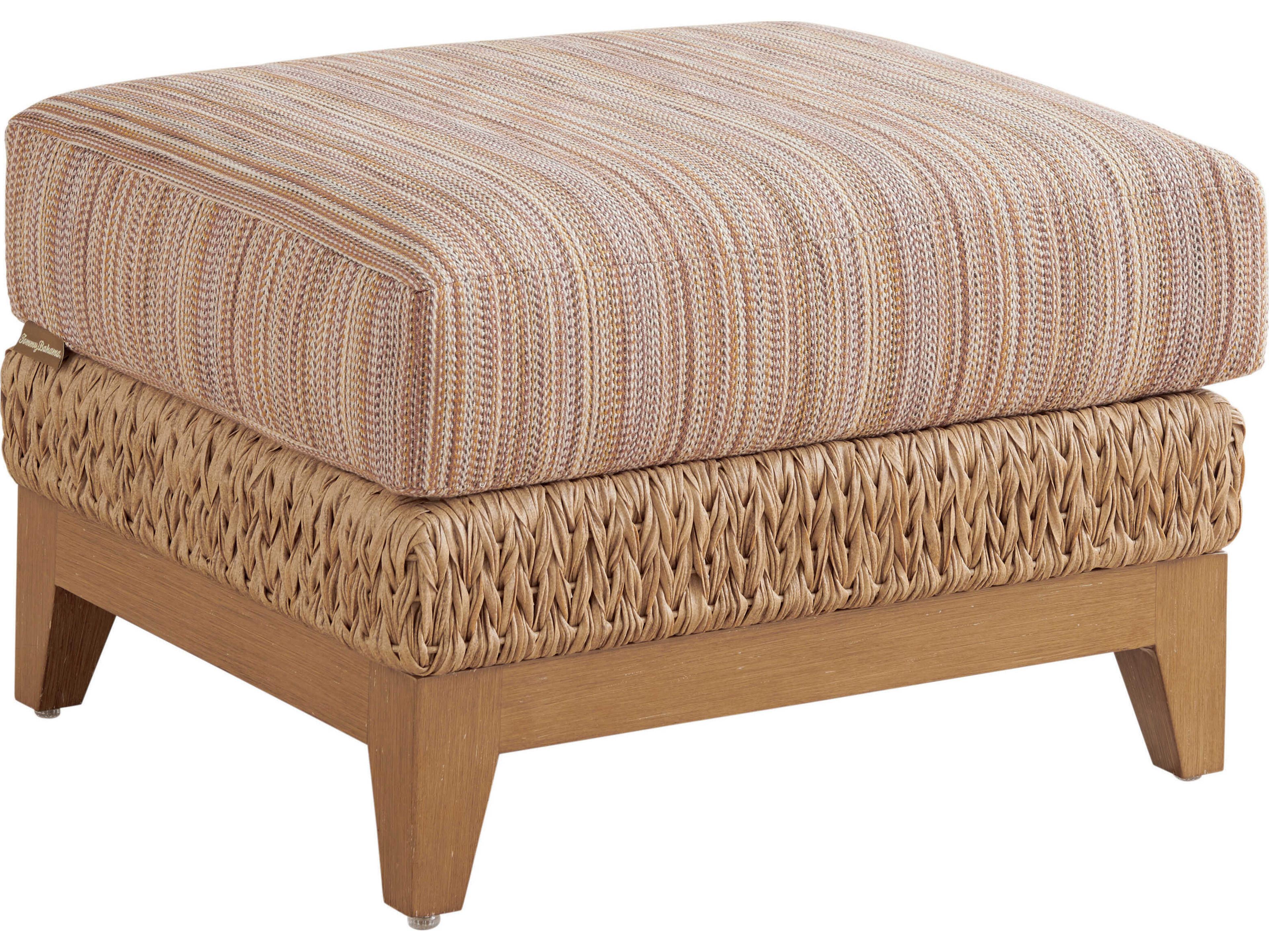 Tommy Bahama Outdoor Los Altos Valley View Wicker Ottoman