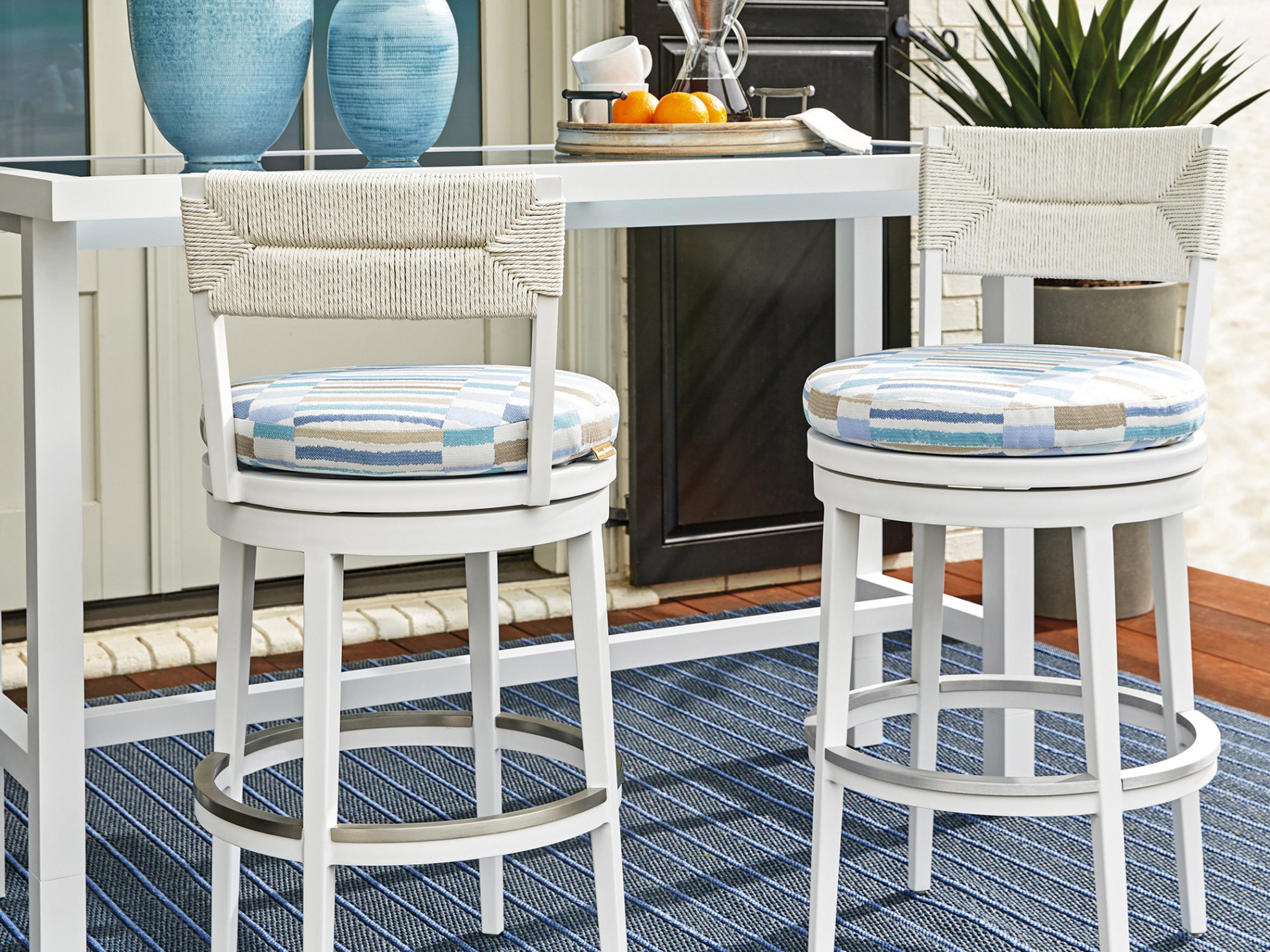 Tommy Bahama Outdoor Ocean Breeze Promenade Aluminum Dining Set