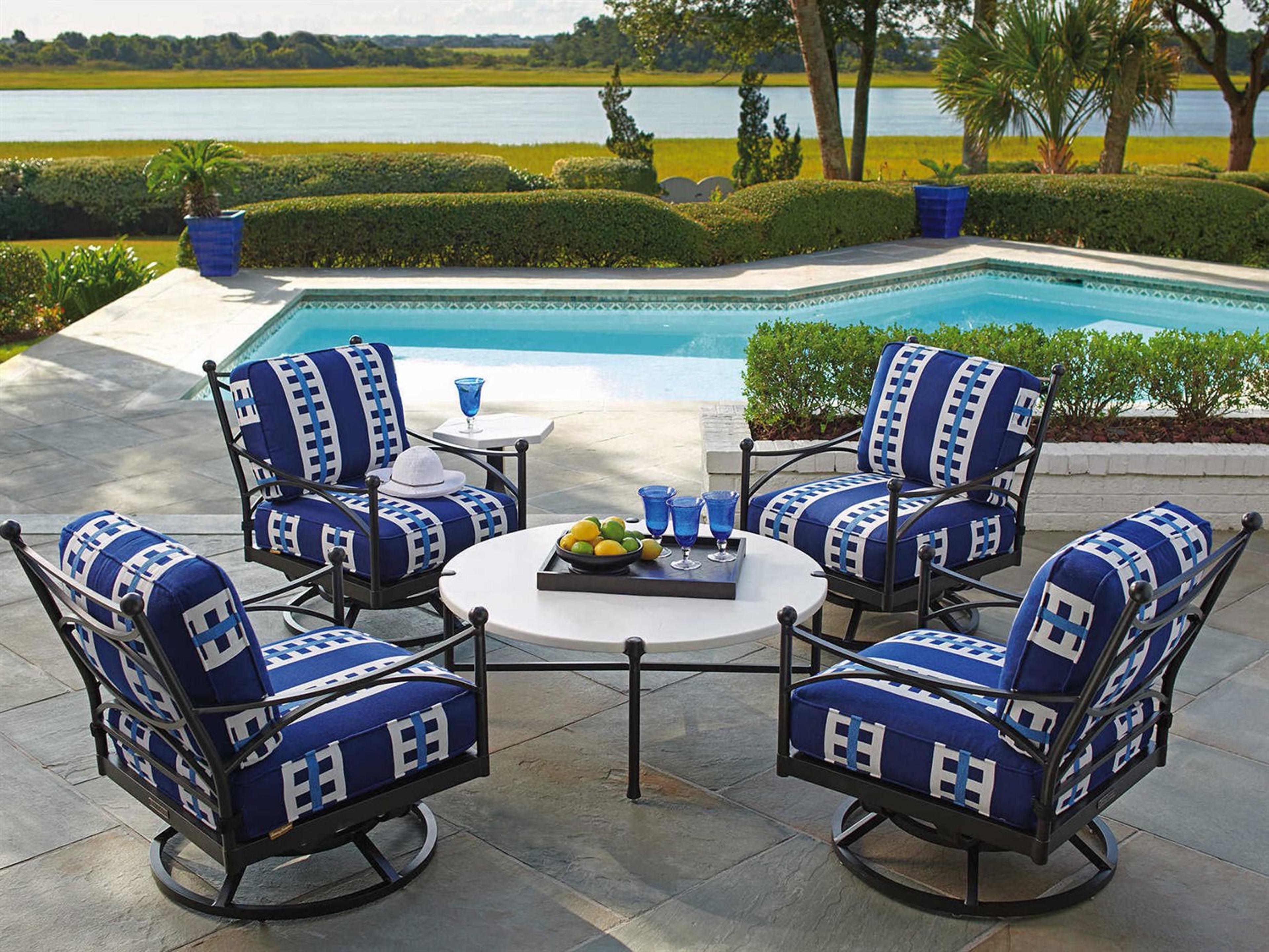 Tommy Bahama Outdoor Pavlova Aluminum Lounge Set