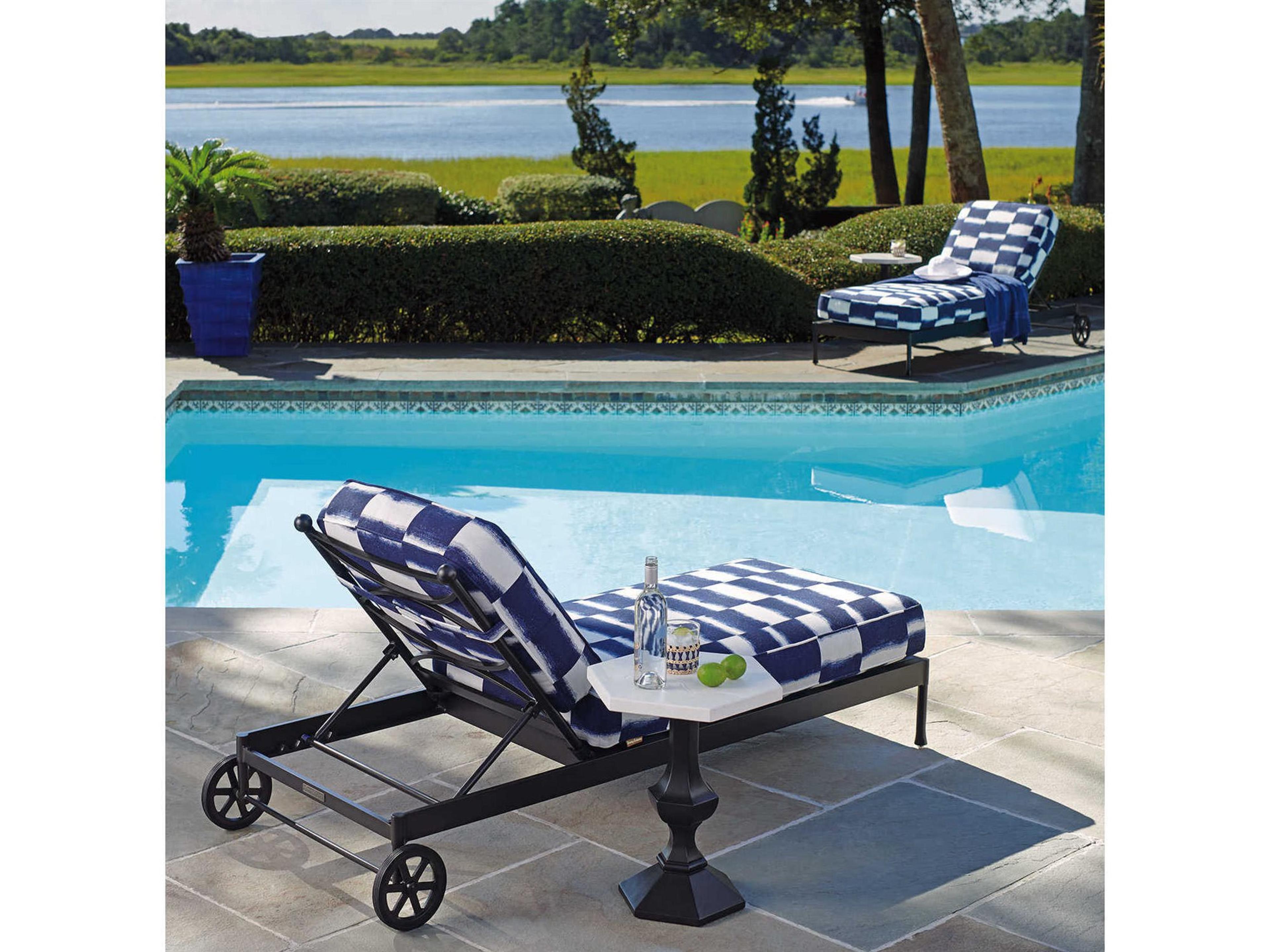 Tommy Bahama Outdoor Pavlova Aluminum Lounge Set