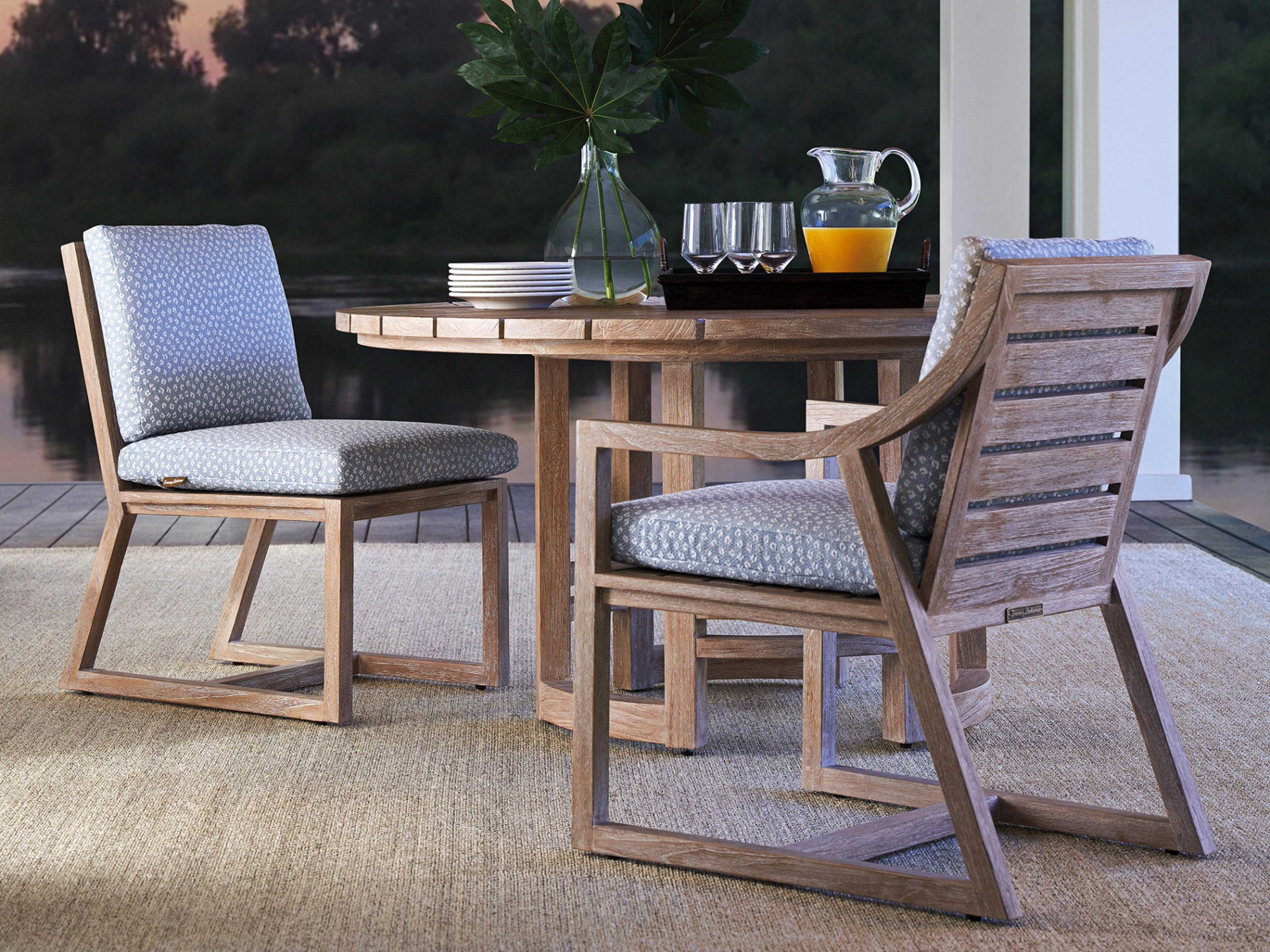 Tommy Bahama Outdoor Stillwater Cove Teak Dining Set