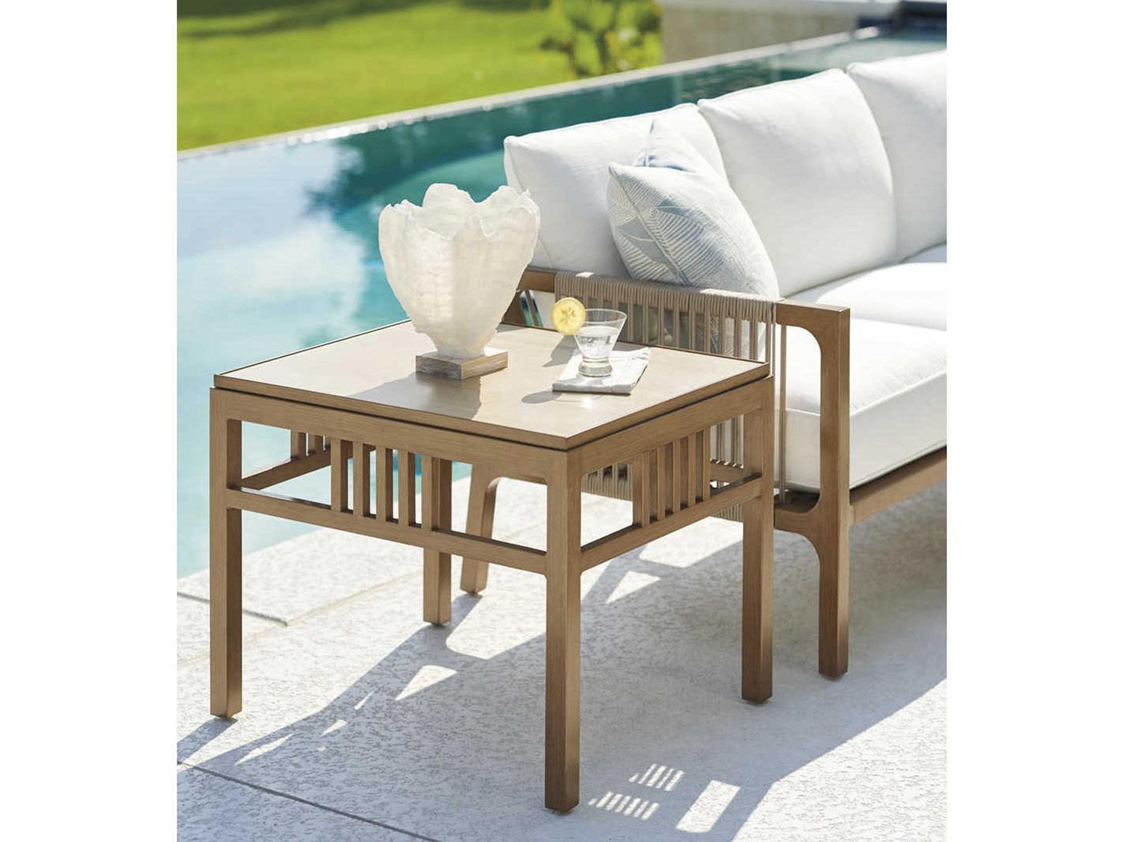 Tommy Bahama Outdoor St Tropez Aluminum Cushion Lounge Set