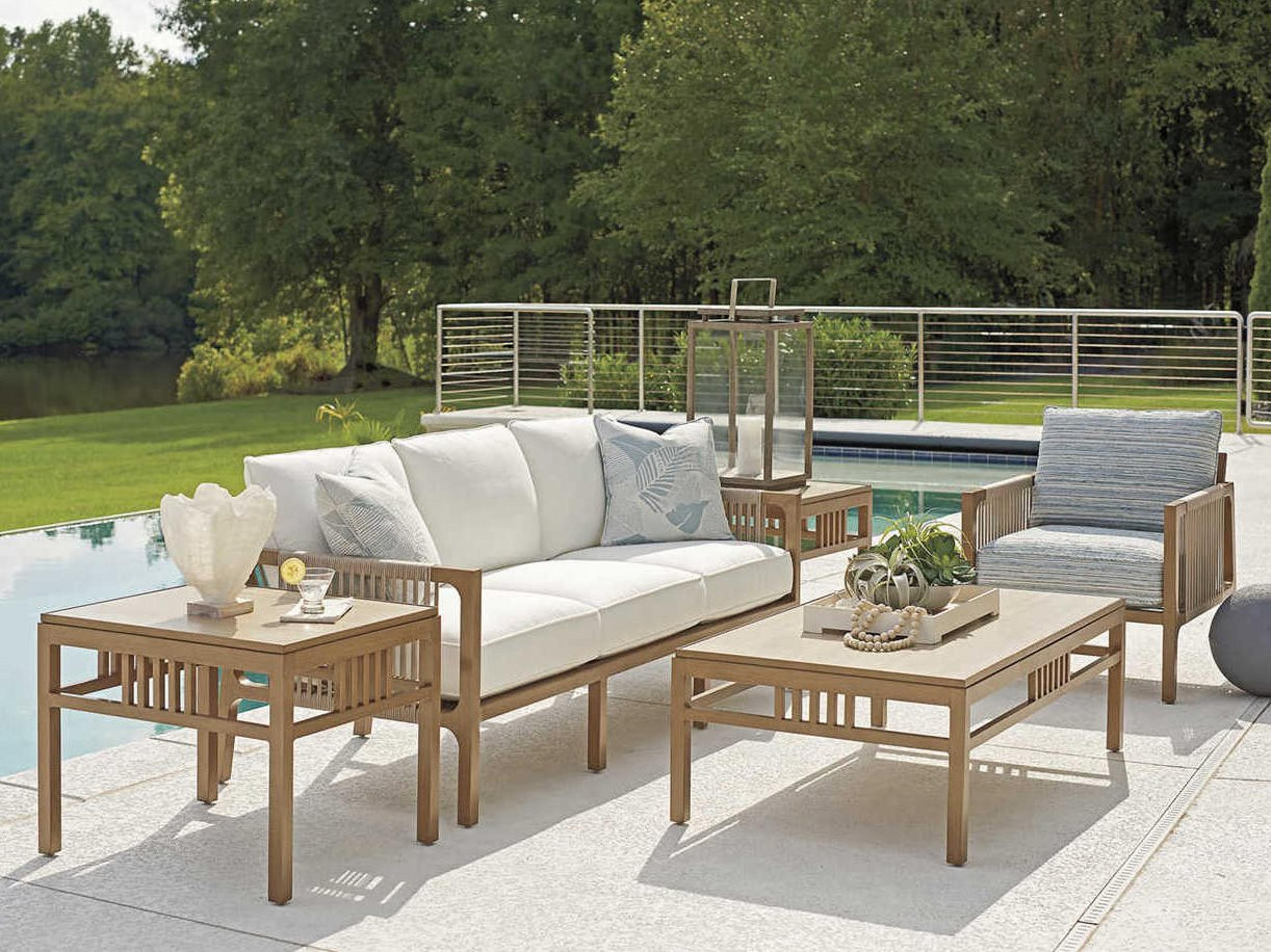 Tommy Bahama Outdoor St Tropez Aluminum Lounge Set