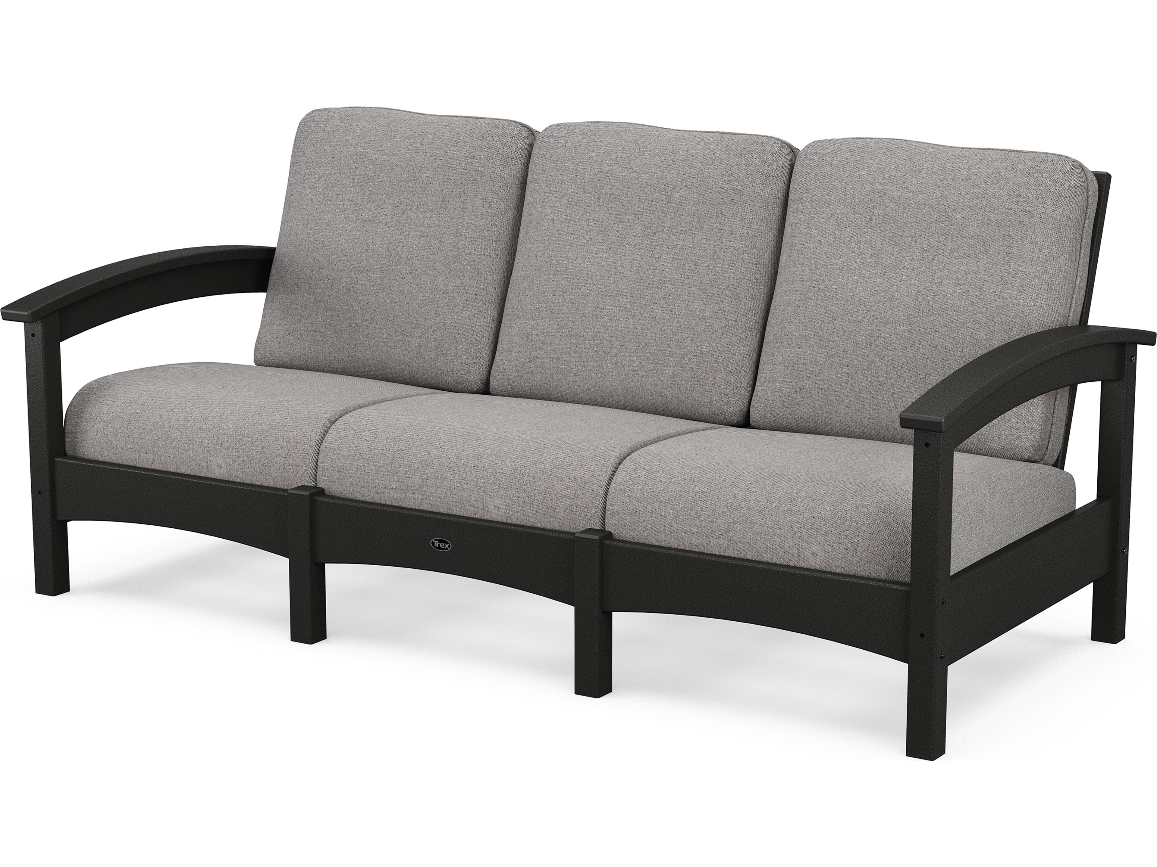 Trex® Outdoor Furniture™ Rockport Deep Seating Recycled Plastic Sofa