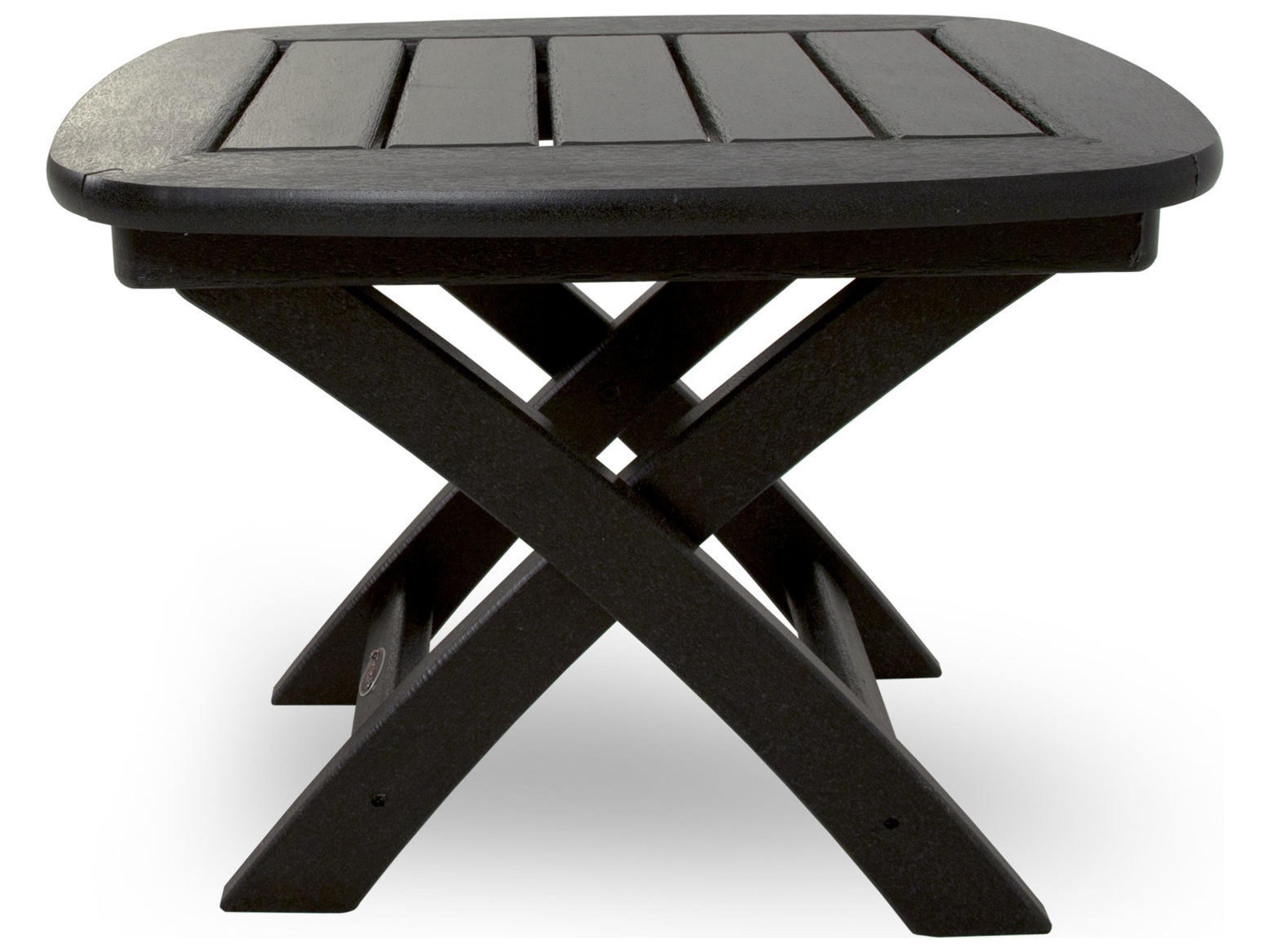 Trex® Outdoor Furniture™ Yacht Club Recycled Plastic Rectangular End Table