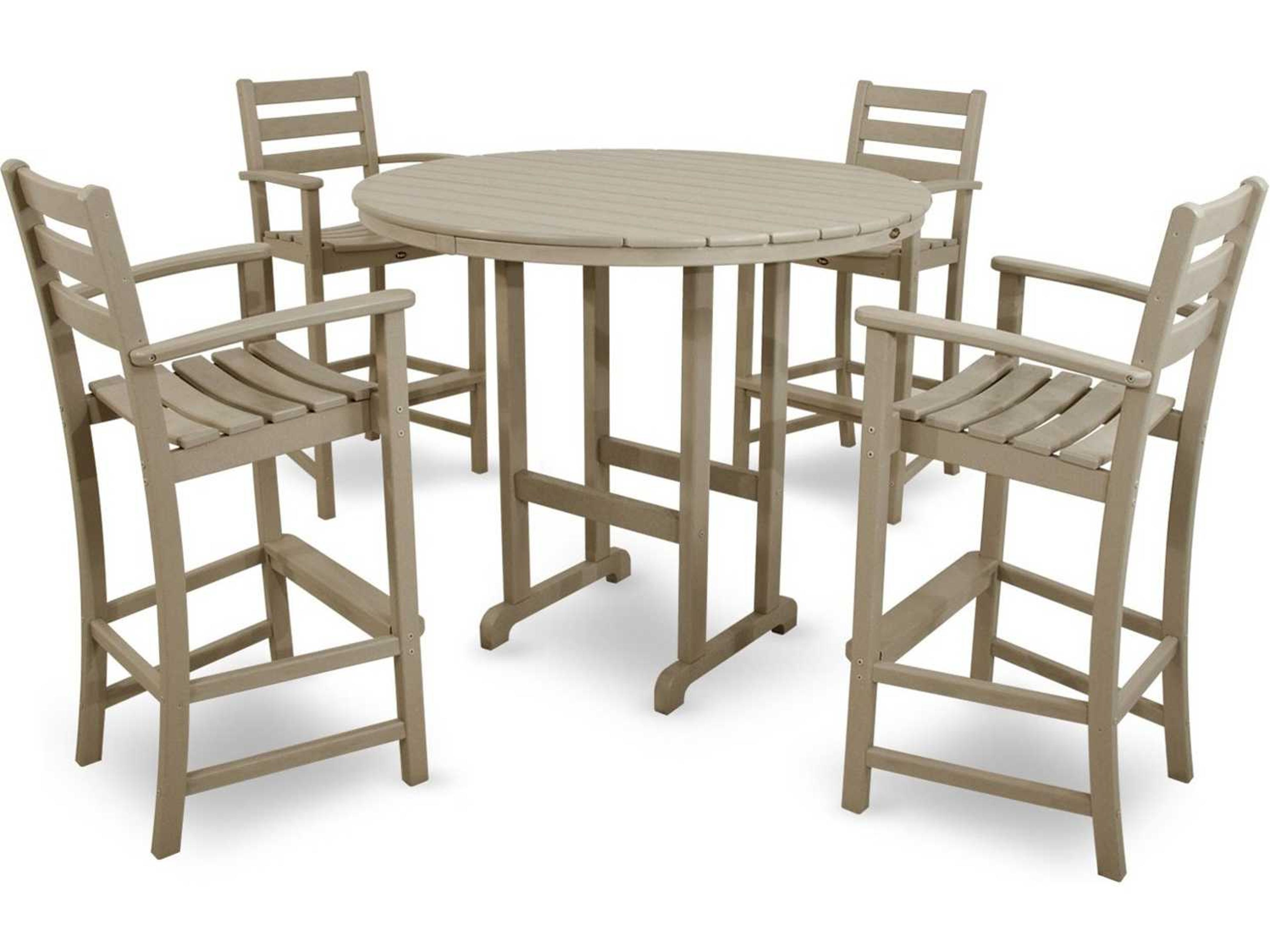 Trex® Outdoor Furniture™ Monterey Bay Recycled Plastic 5 Piece Bar Set