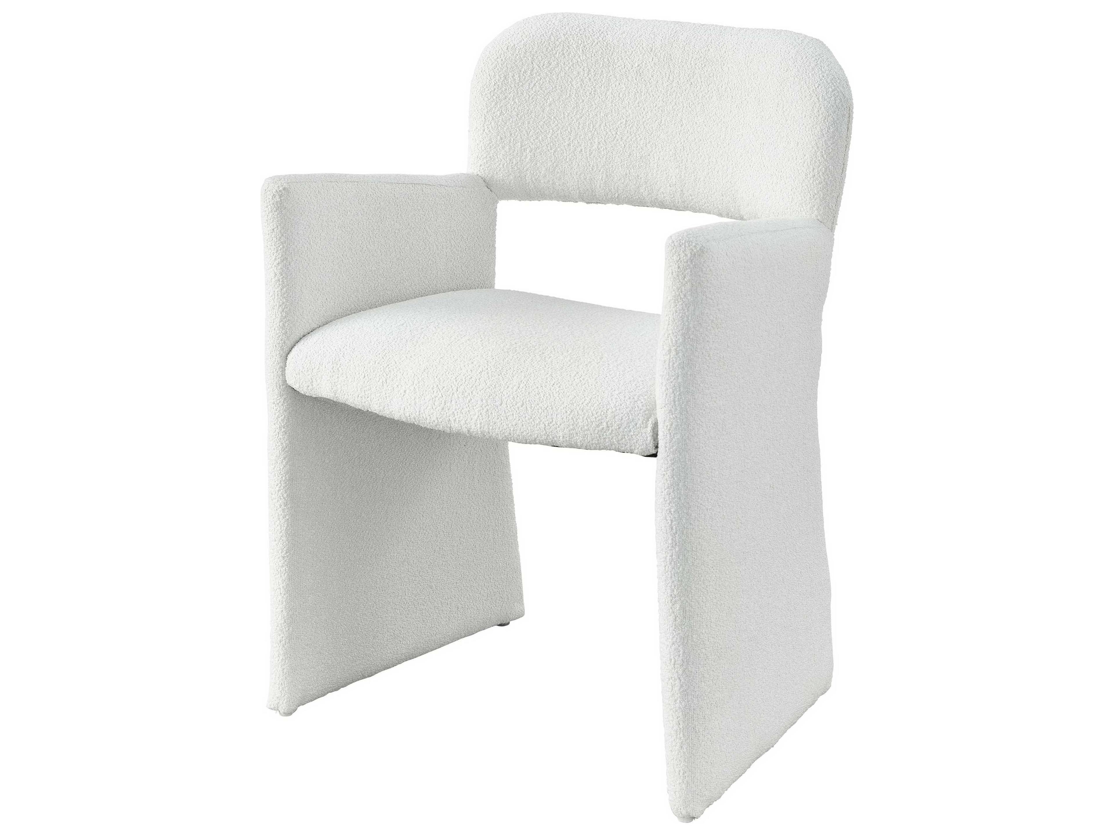 Universal Furniture Tranquility Morel White Upholstered Arm Dining Chair