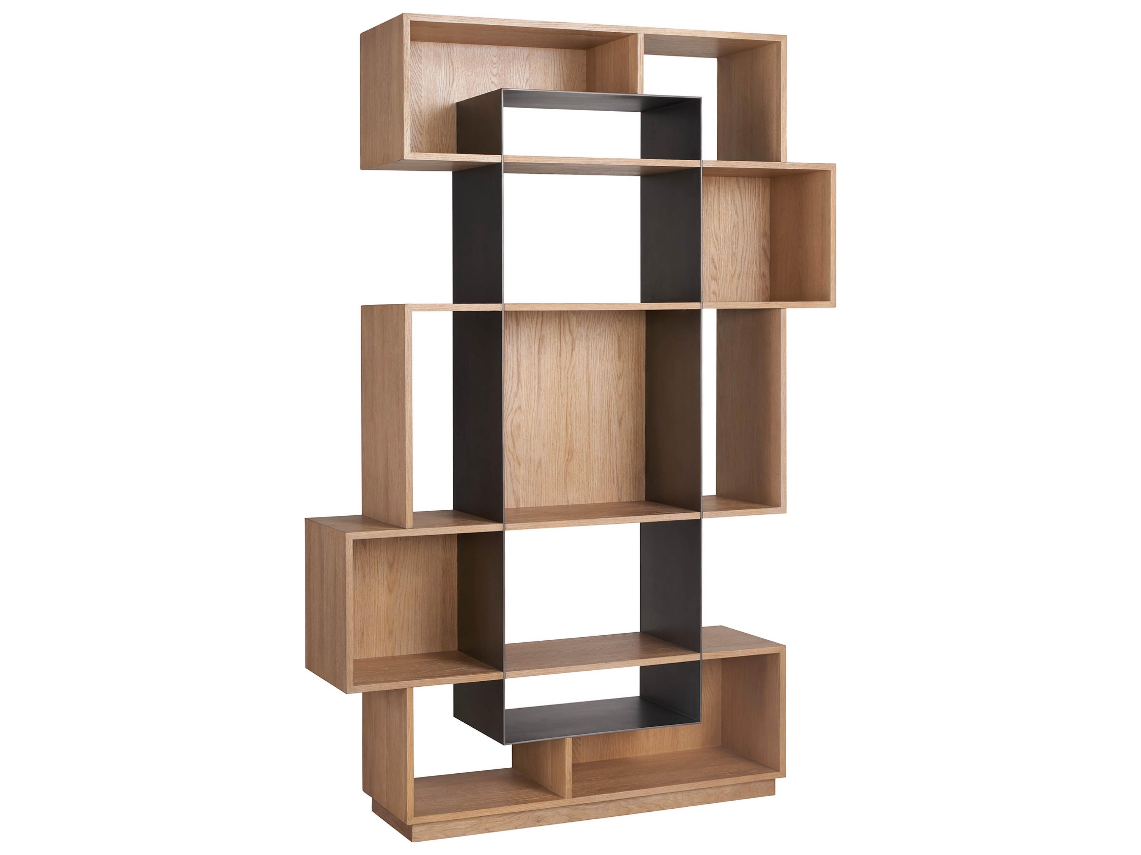 Universal Furniture Modern Natural Oak Jaxon Etagere