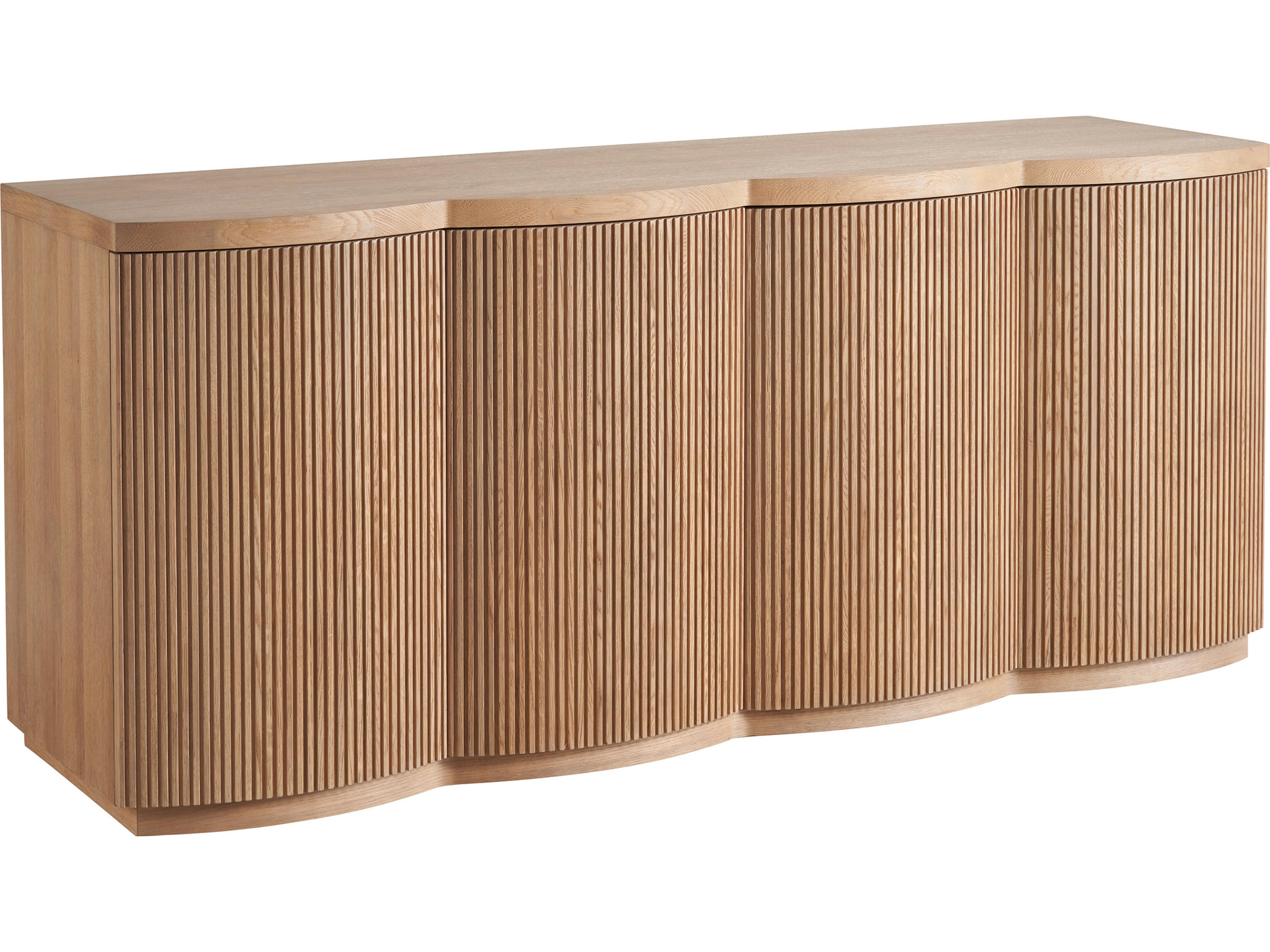 Universal Furniture Modern Natural Oak 74" Lumi Credenza
