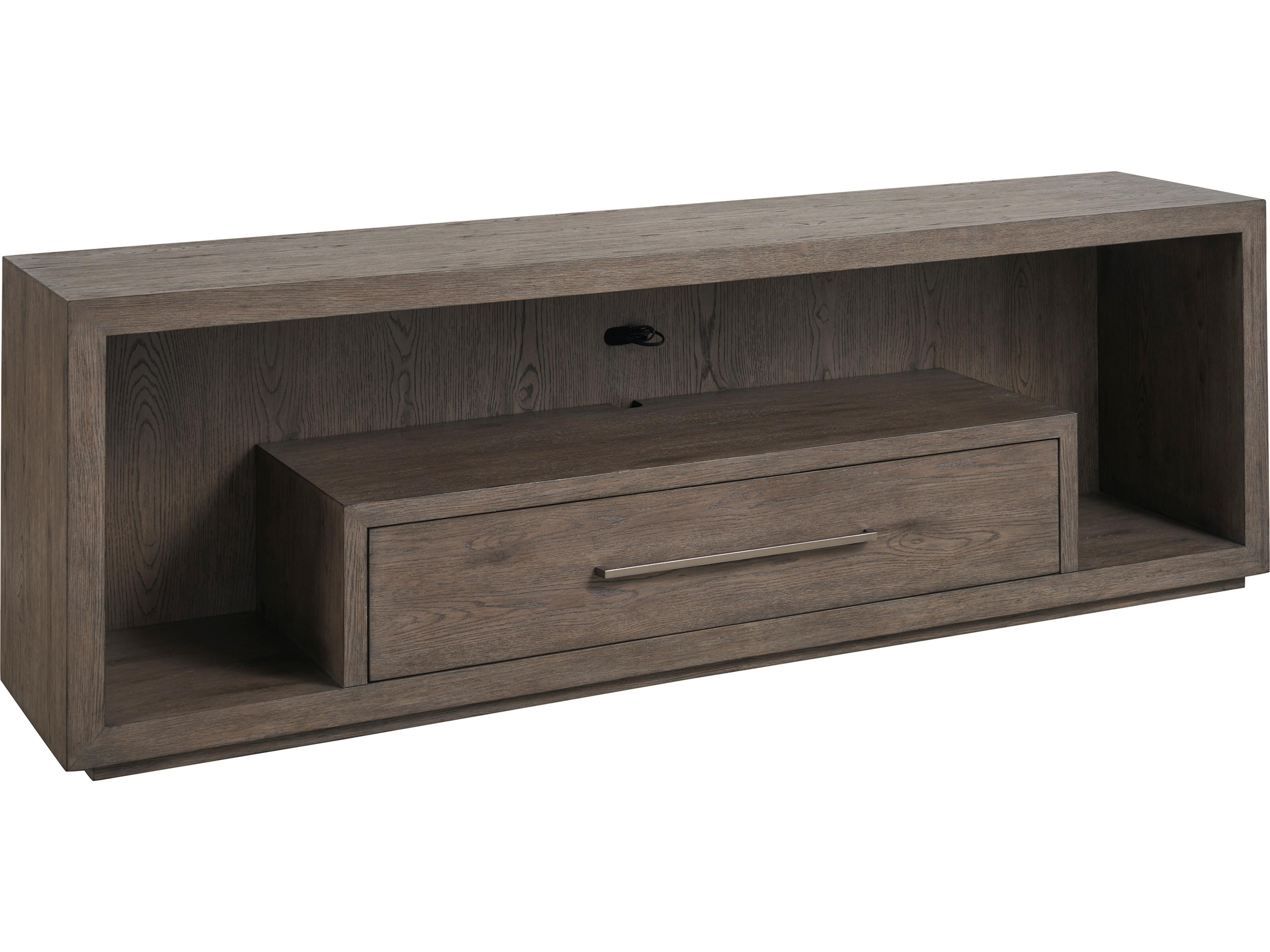Universal Furniture Modern Washed Charcoal Kellan Media Console
