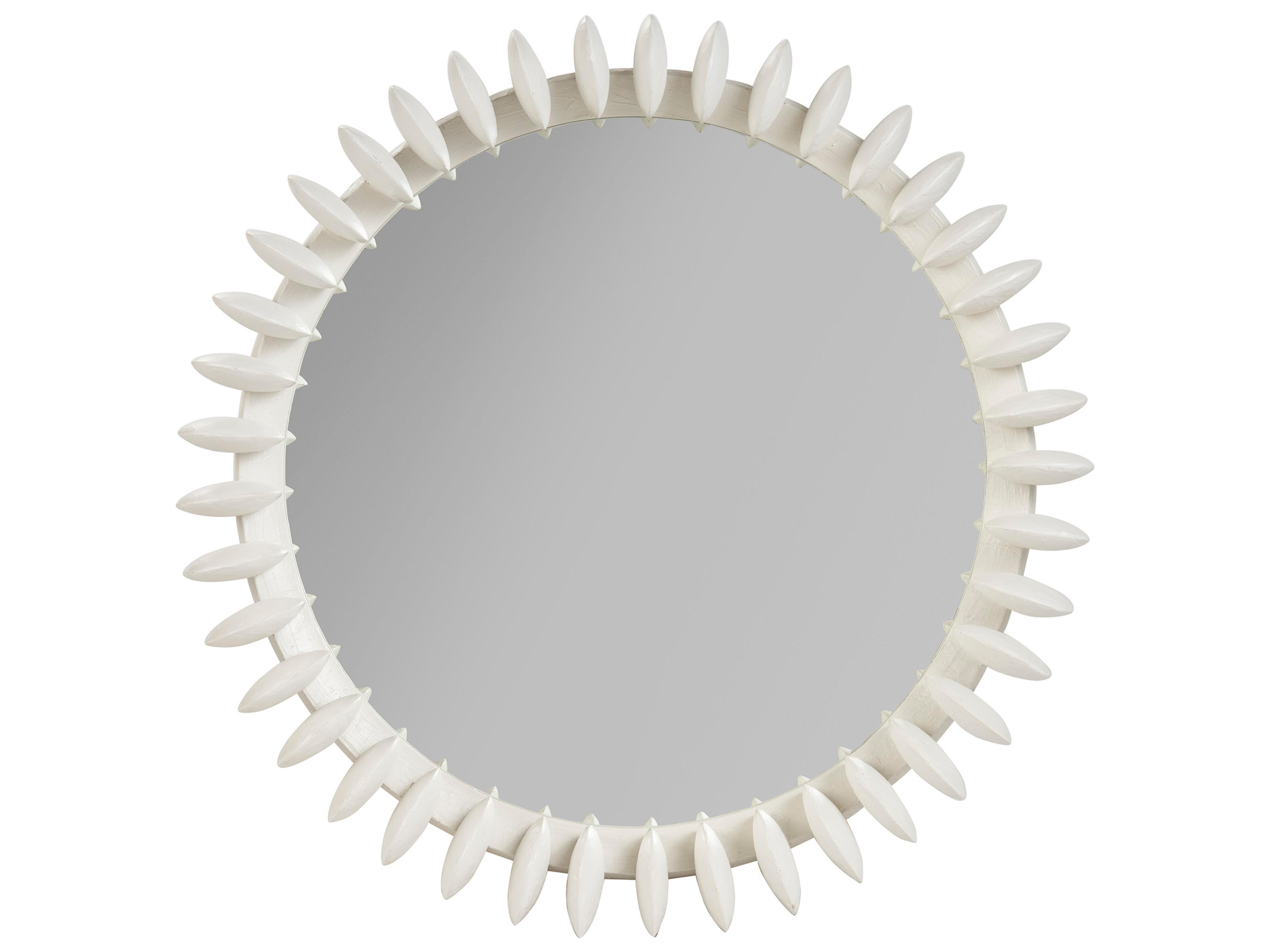 Universal Furniture Modern White Solstice Mirror