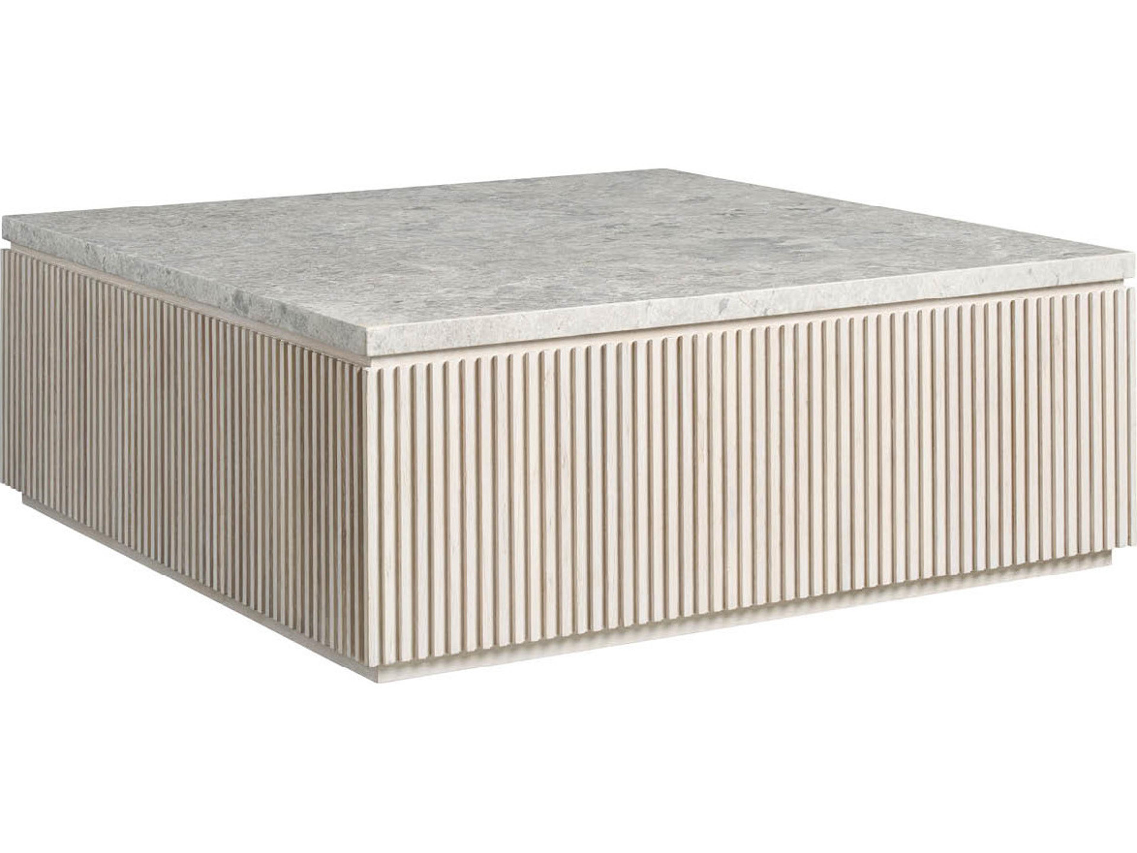 Universal Furniture Avaline Square Stone Coffee Table
